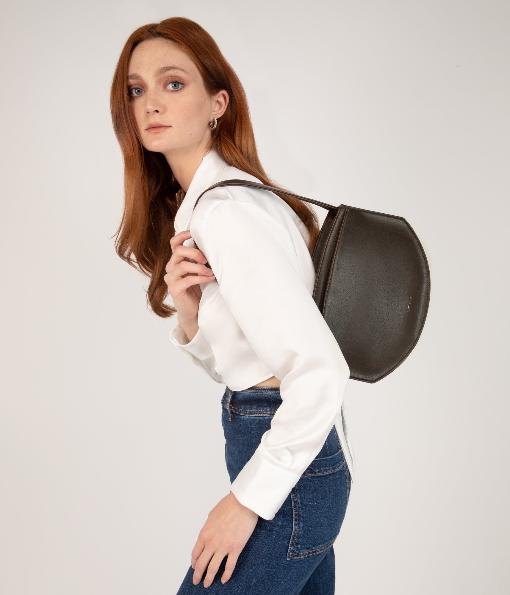 Matt & Nat Jenine Vintage Schultertasche Chili