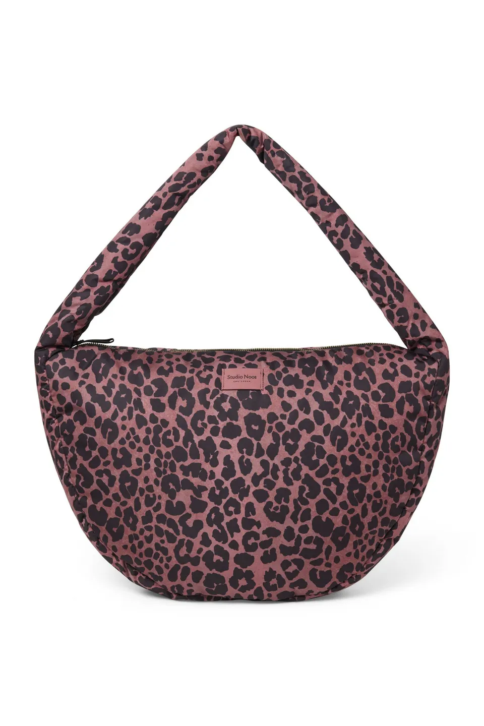 Studio Noos Puffy Umhängetasche Red Leopard Laptop