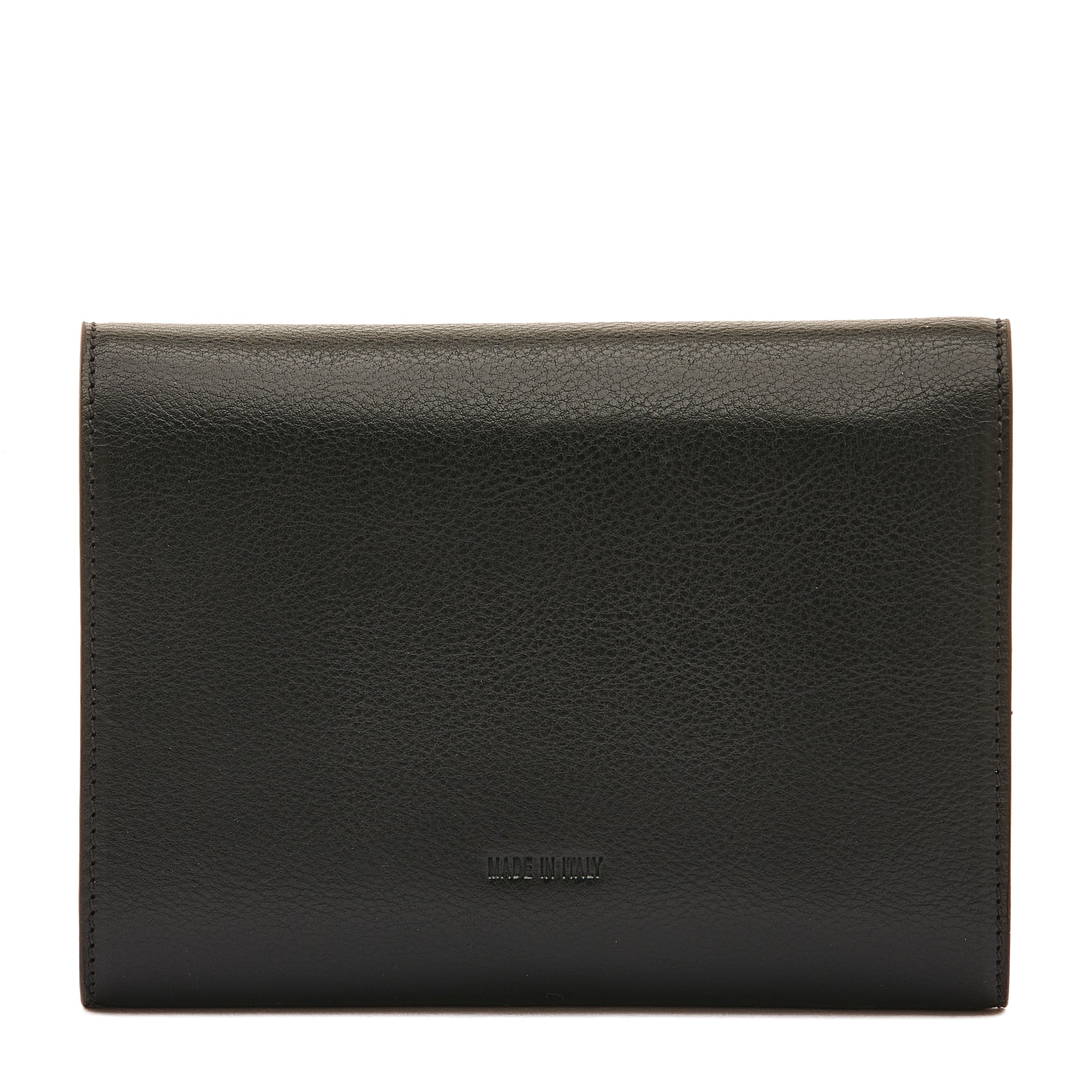 Il Bisonte Home Spielkartenetui Leder schwarz