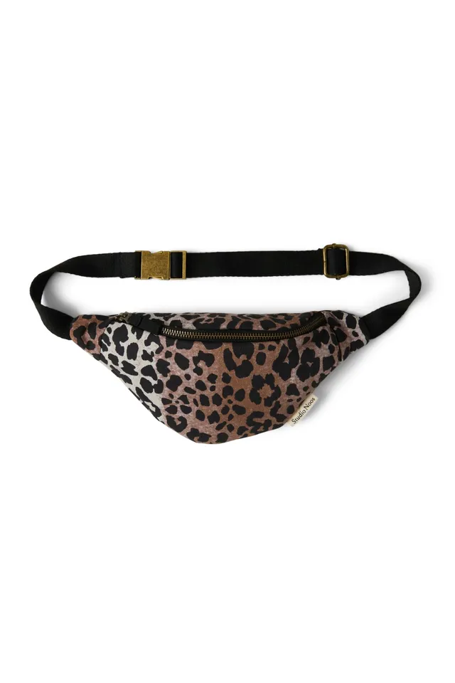 Studio Noos Soft Cotton Mini Bauchtasche Hazel Leopard Kinder