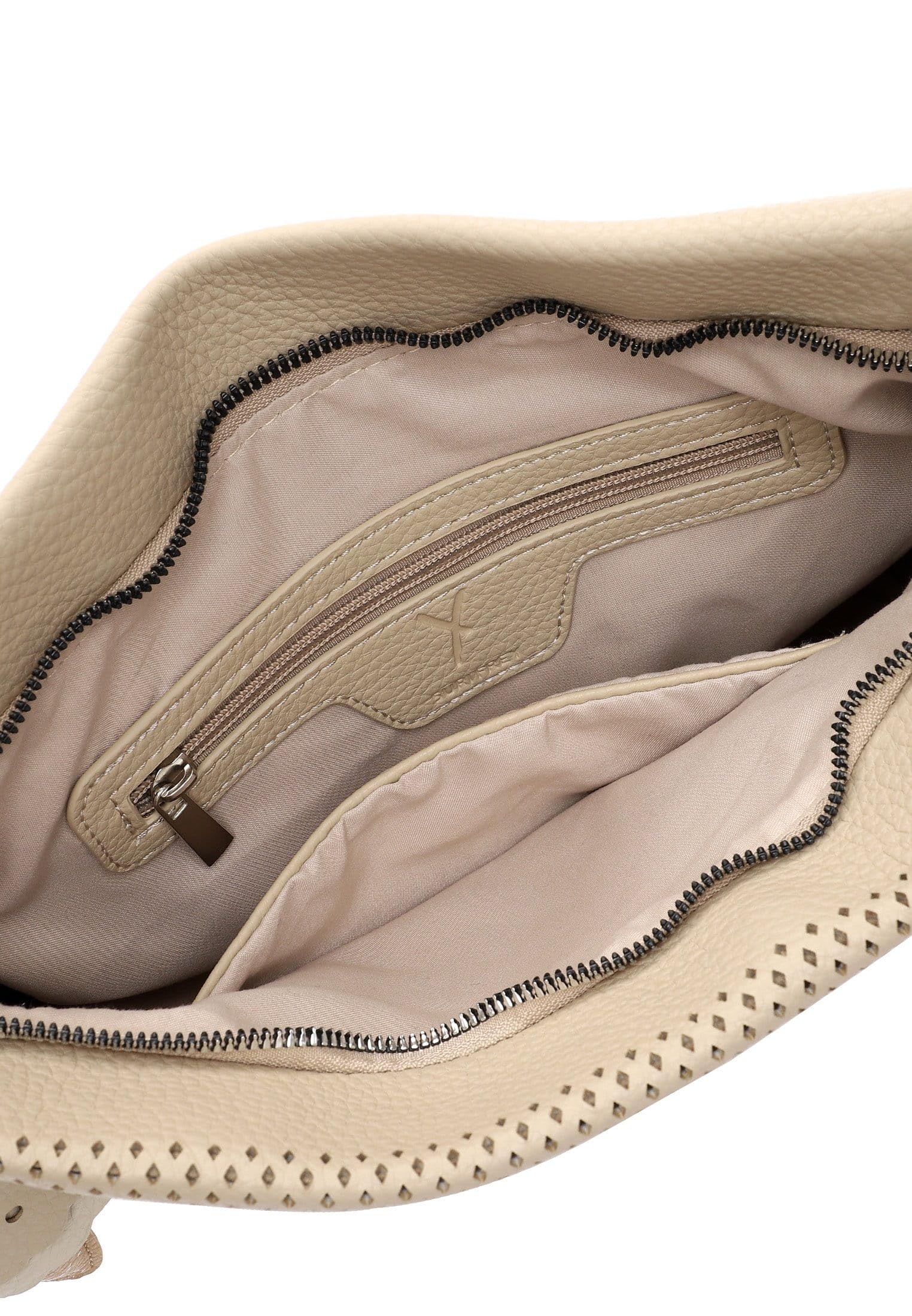 SURI FREY Cilly Bucket Bag L Schultertasche Beige