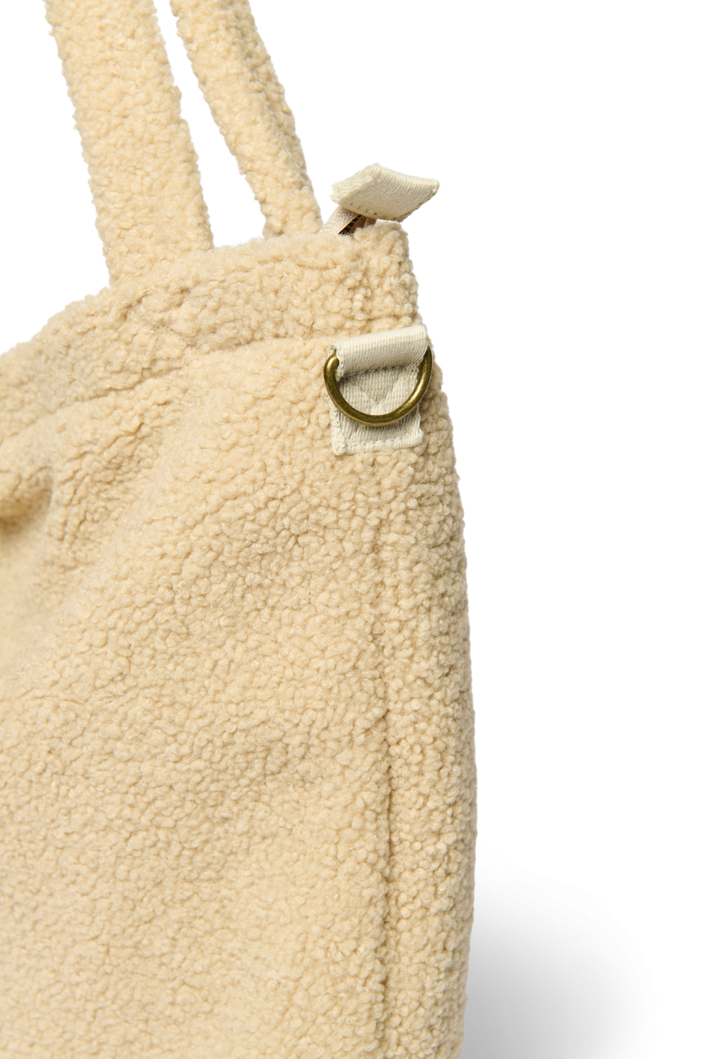 Studio Noos Teddy Wickeltasche Ecru mit Flaschenhalter