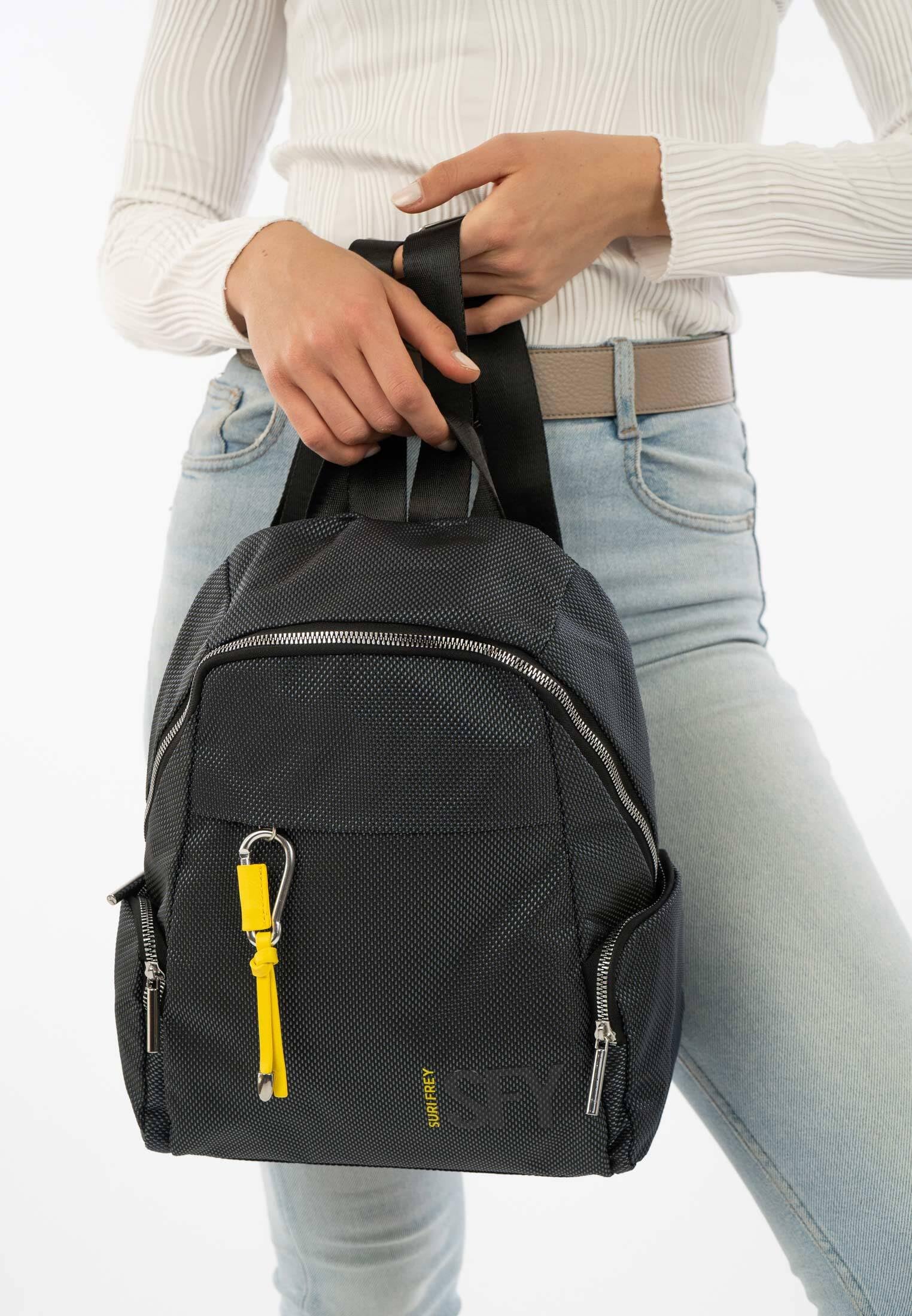 SURI FREY Suri Sports Marry Backpack Rucksack Schwarz gro