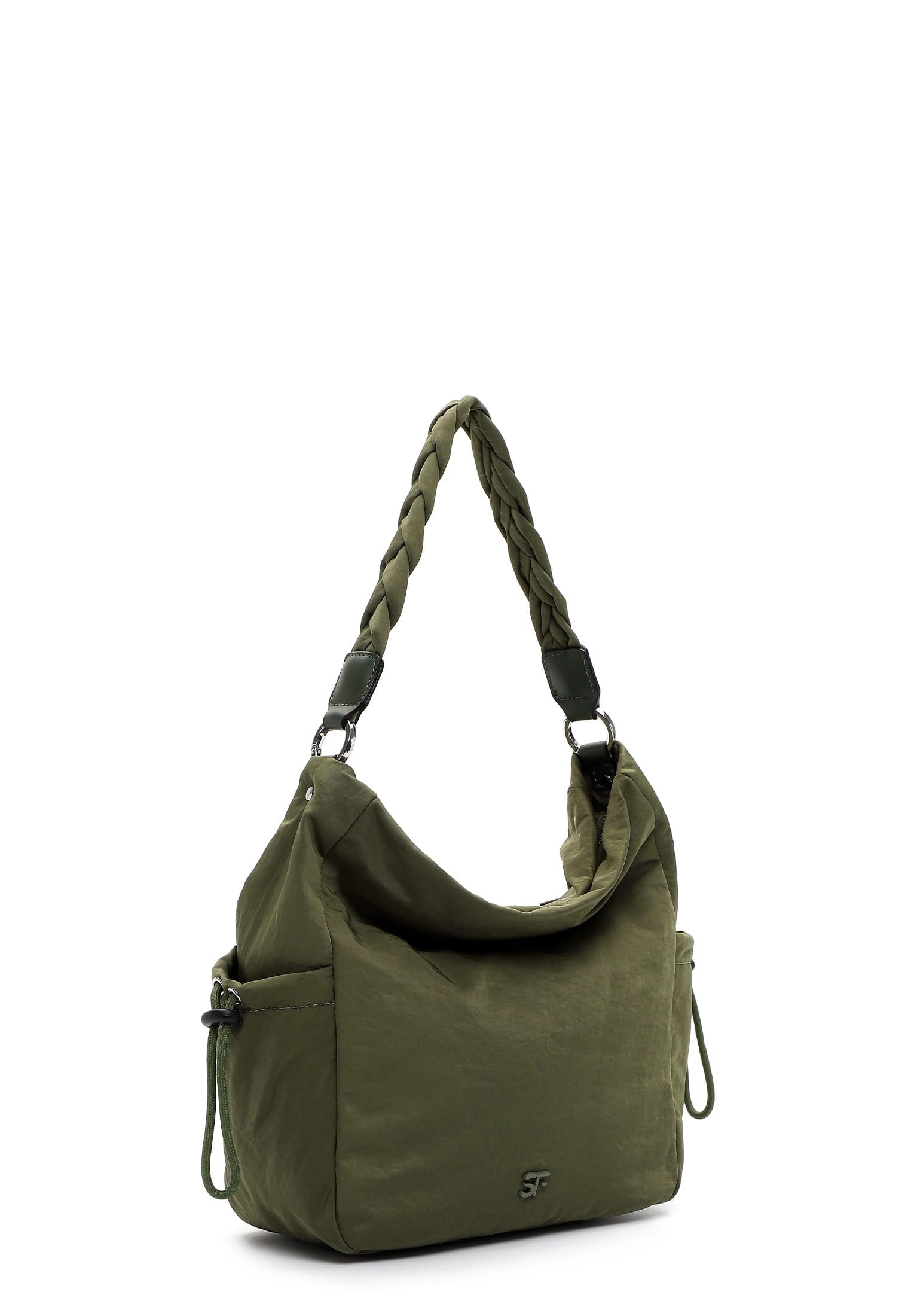 SURI FREY Abby Crossover Schultertasche Khaki 32cm