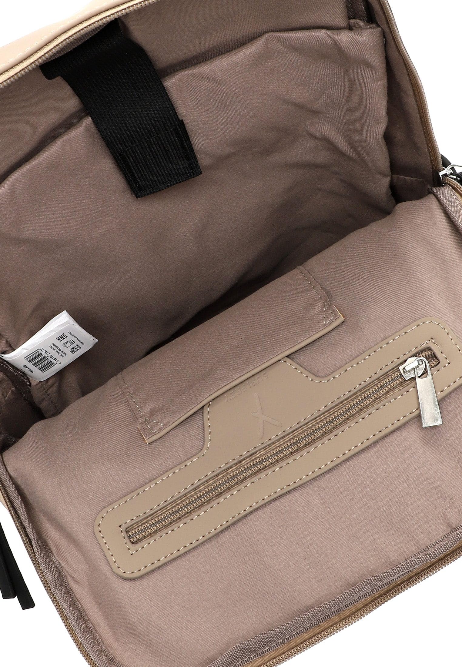 SURI FREY SFY Shiny Cityrucksack Sand Laptopfach