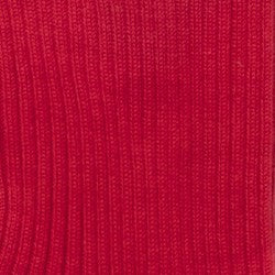 Maria la Rosa English Pearls Socken Rot Kaschmir