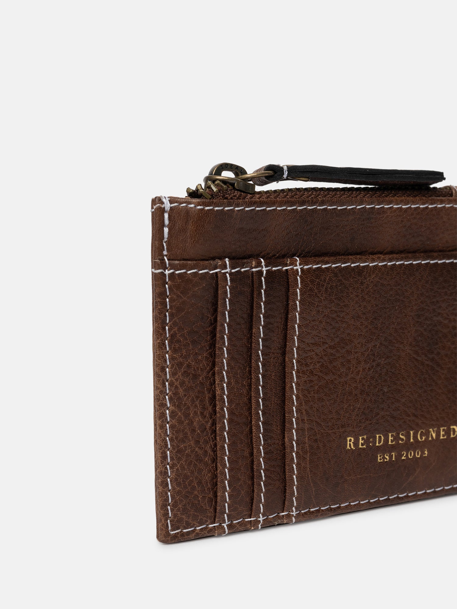 RE:DESIGNED Filippa Geldbörse Woodsmoke Vollleder