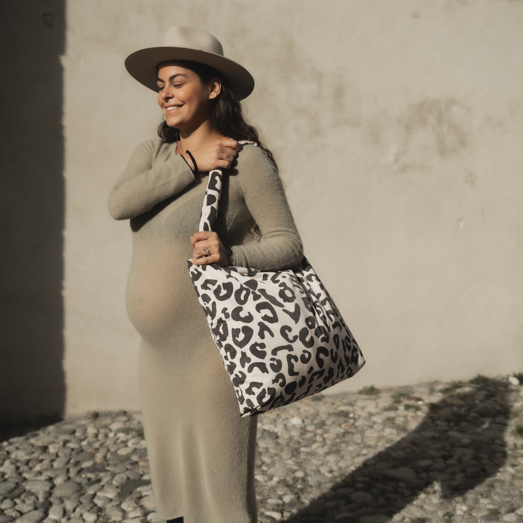Studio Noos Puffy Mom Bag Shopper Holy Cow Wattiert