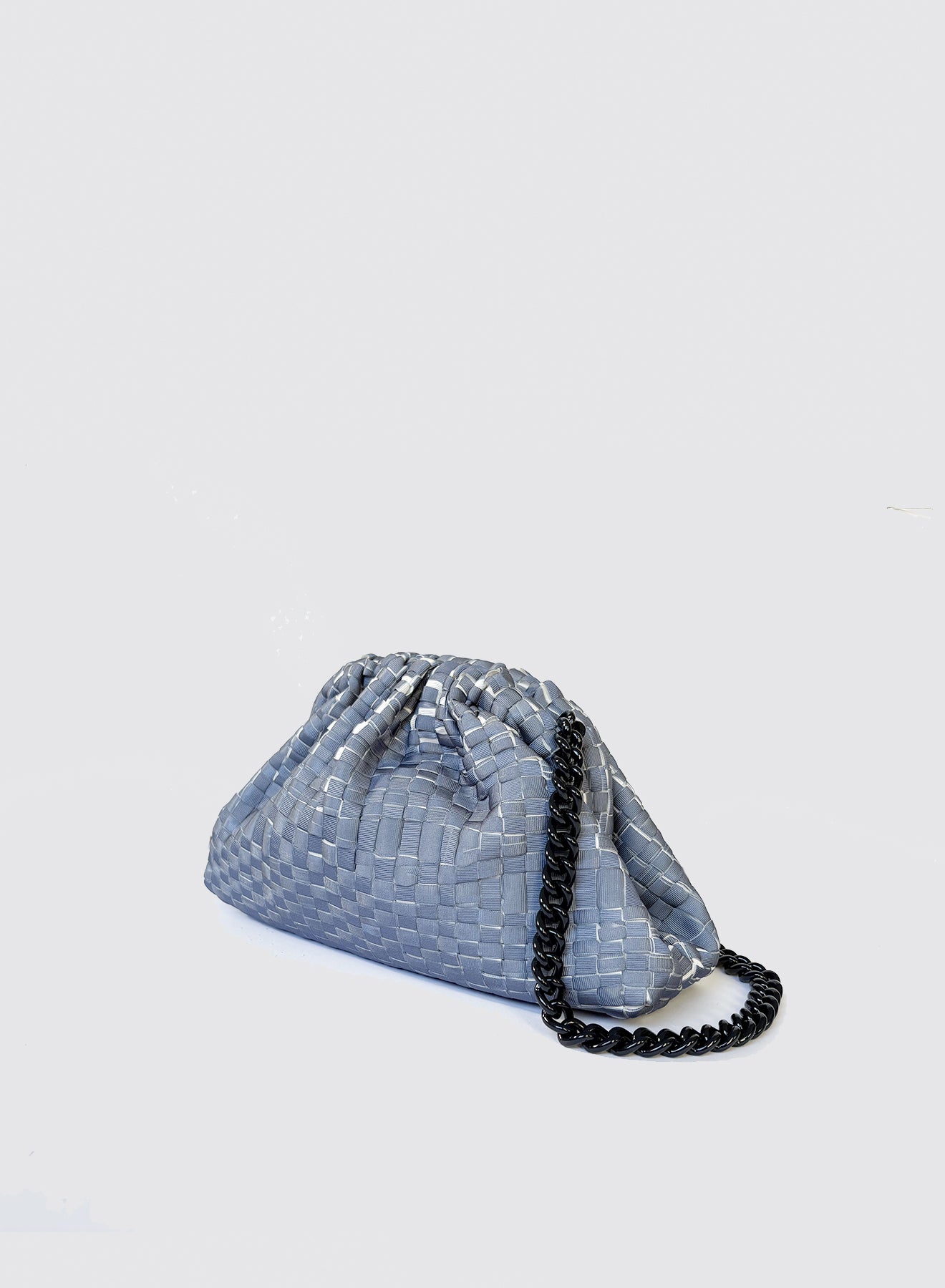 Maria la Rosa Plumage Mini Bag Clutch Malva Band