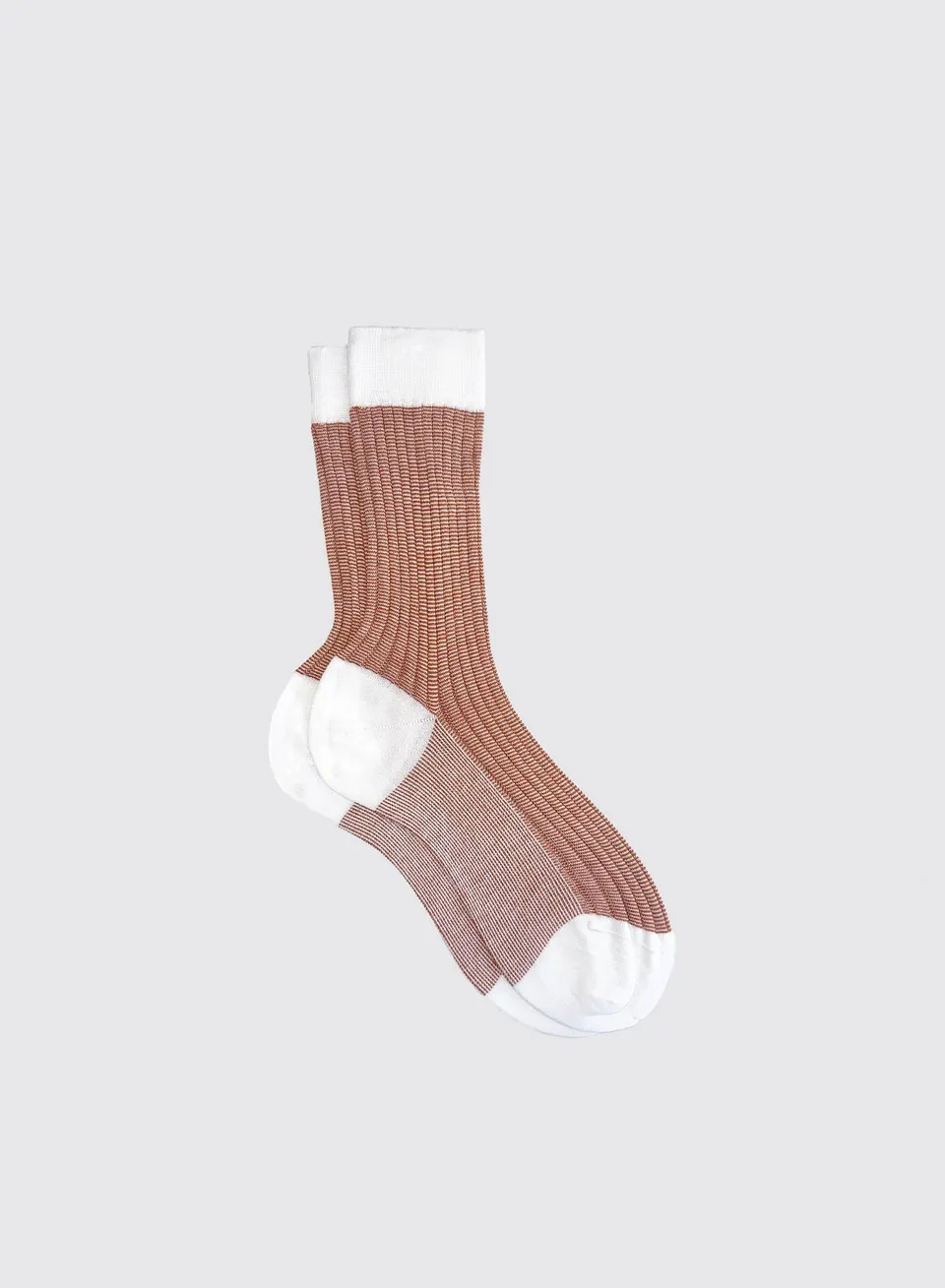 Maria la Rosa WD090JQ1312 Socken Rust Bio-Baumwolle