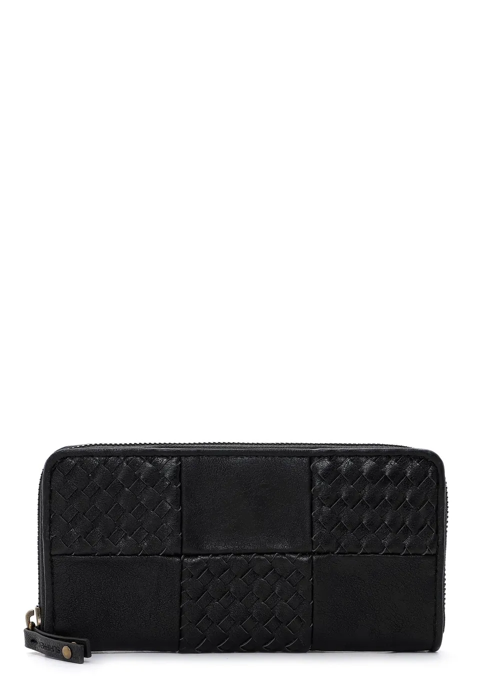 SURI FREY Bly Zip Around Geldbörse Schwarz Patchwork