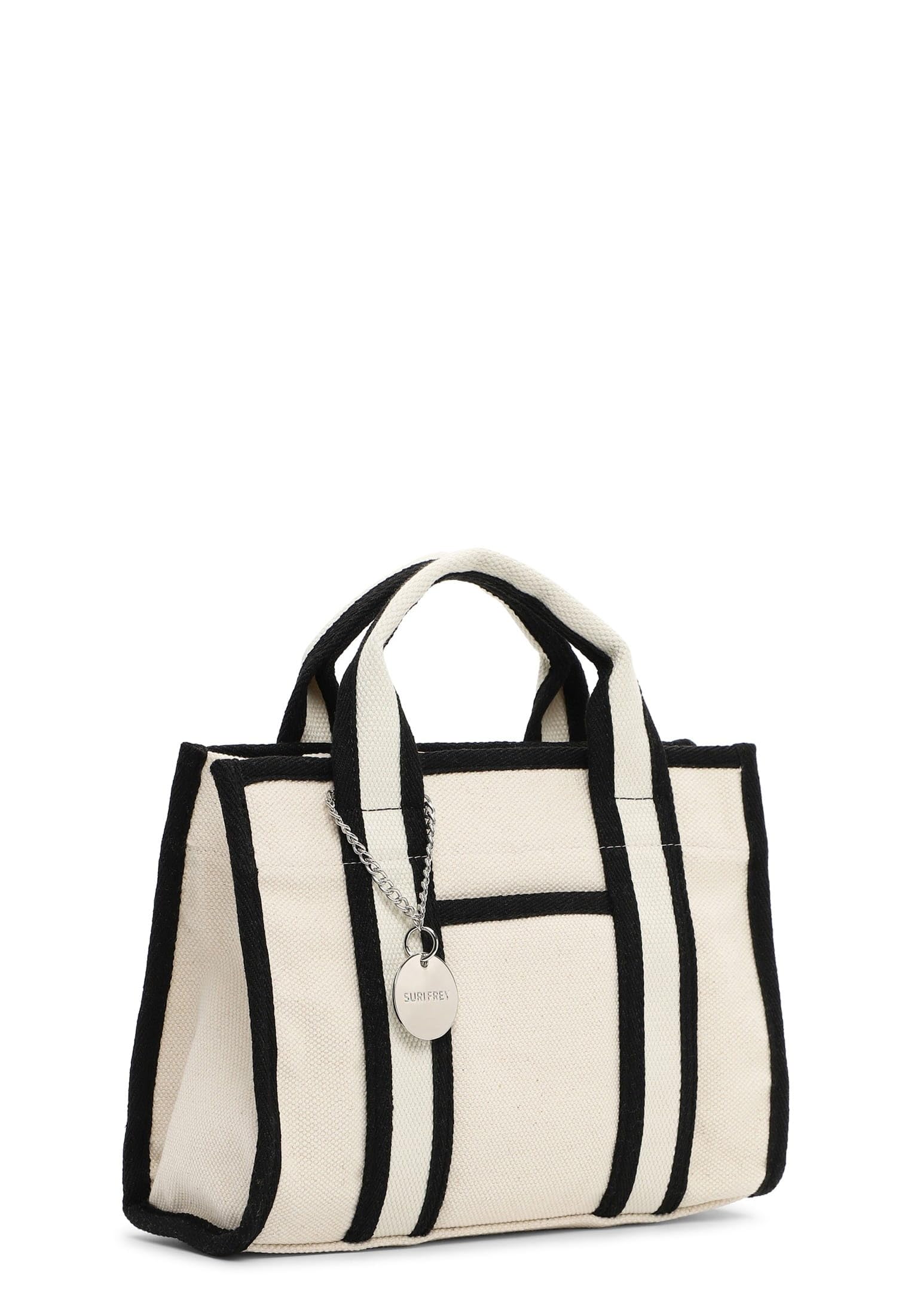 SURI FREY Bethany Shopper Schwarz zweifarbig