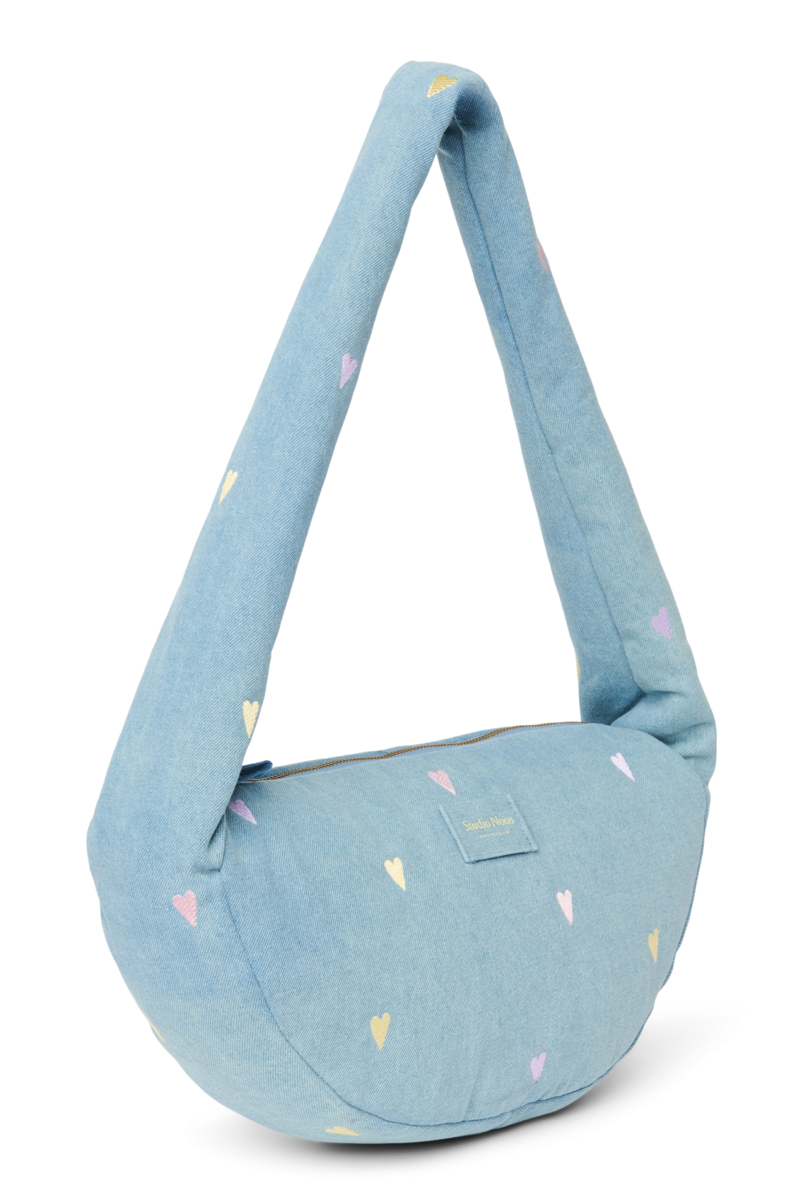 Studio Noos Denim Mini Crossbody Tasche Hellblau
