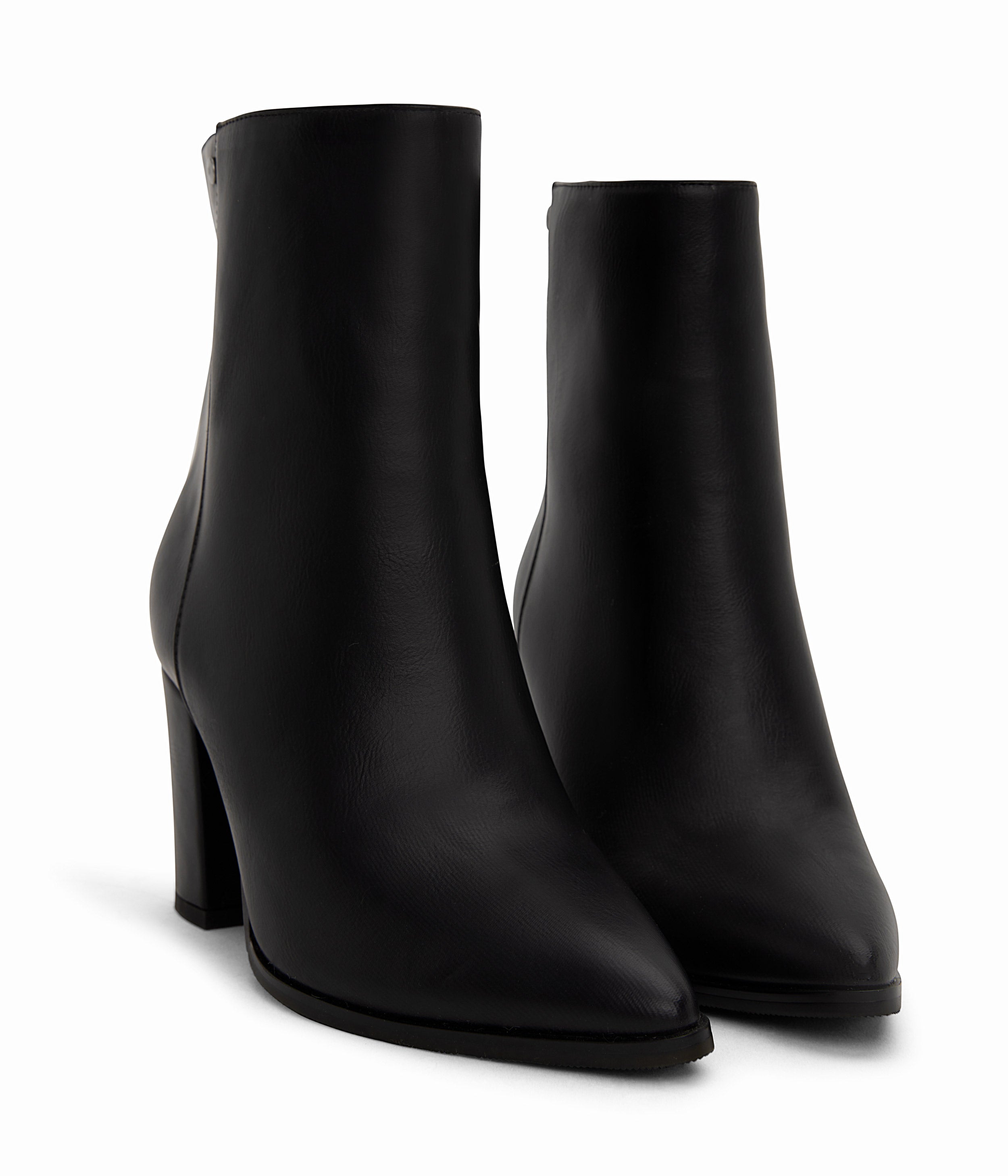 Matt & Nat ASAI Stiefeletten Schwarz vegan Blockabsatz