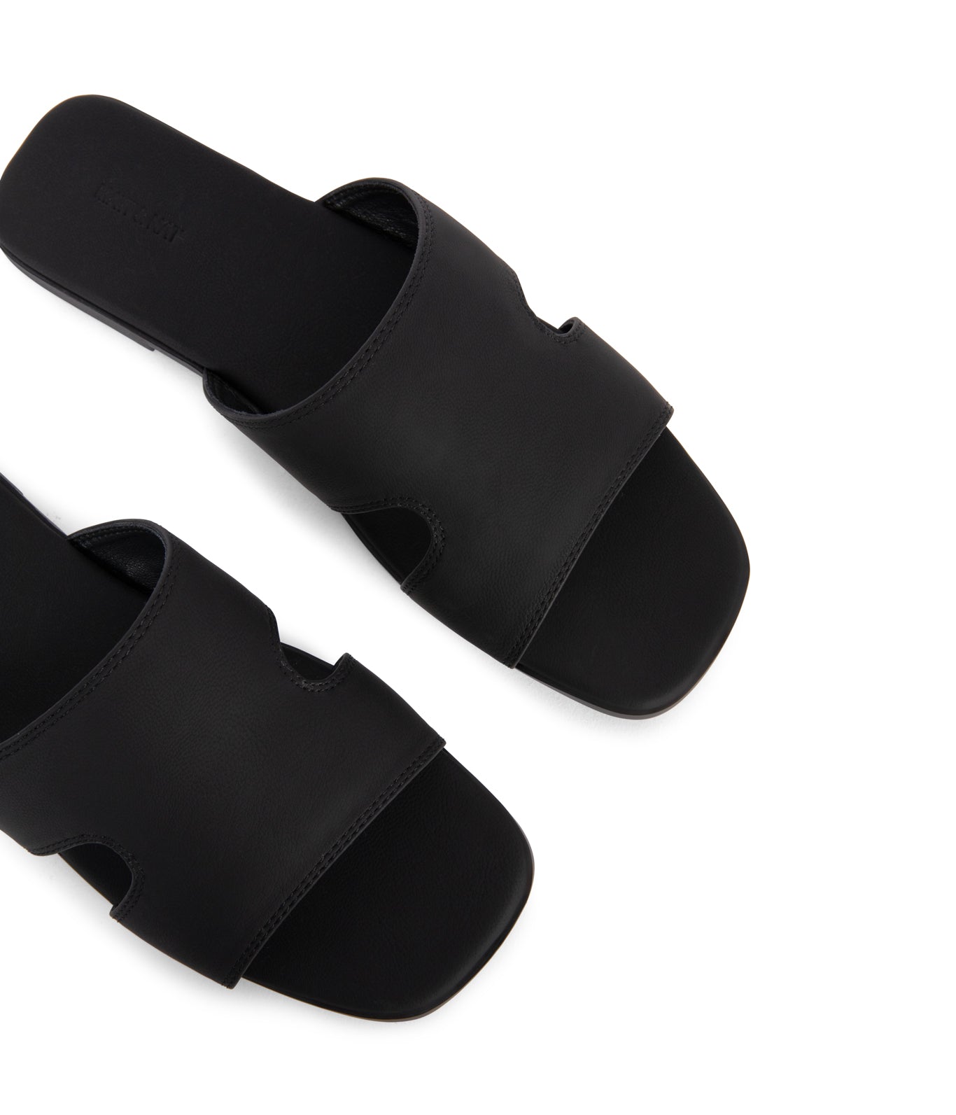 Matt & Nat Miyo Sandalen Schwarz veganes Leder