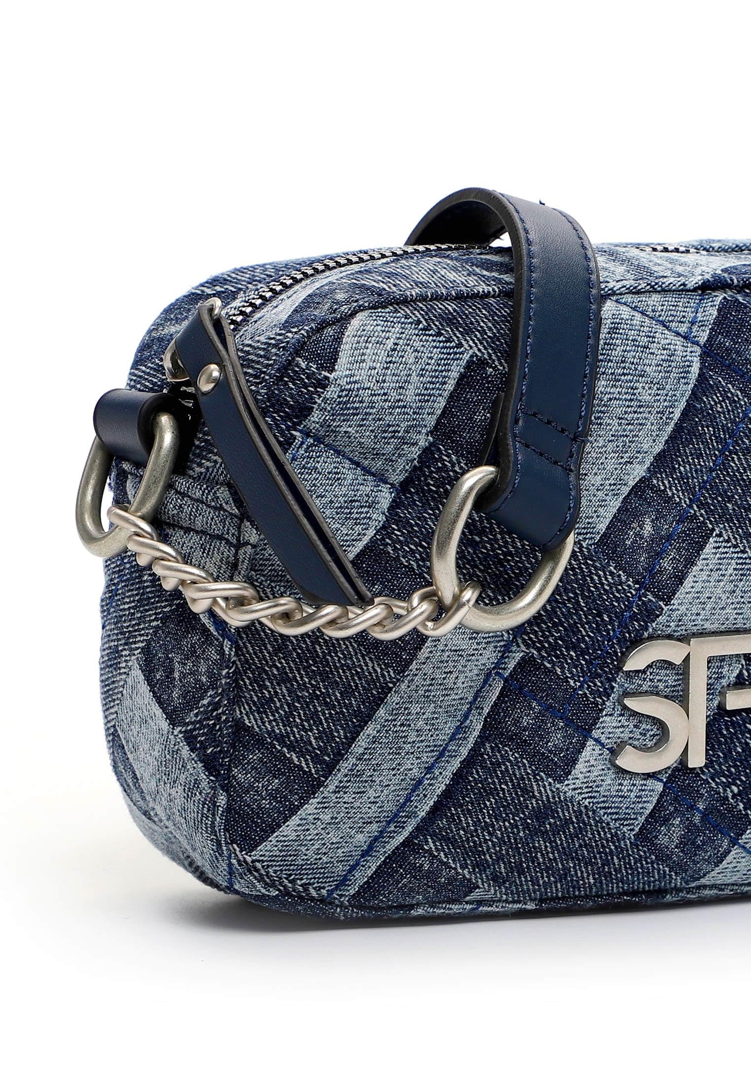 SURI FREY Bethy Crossbody Smokeblue Denim-Optik
