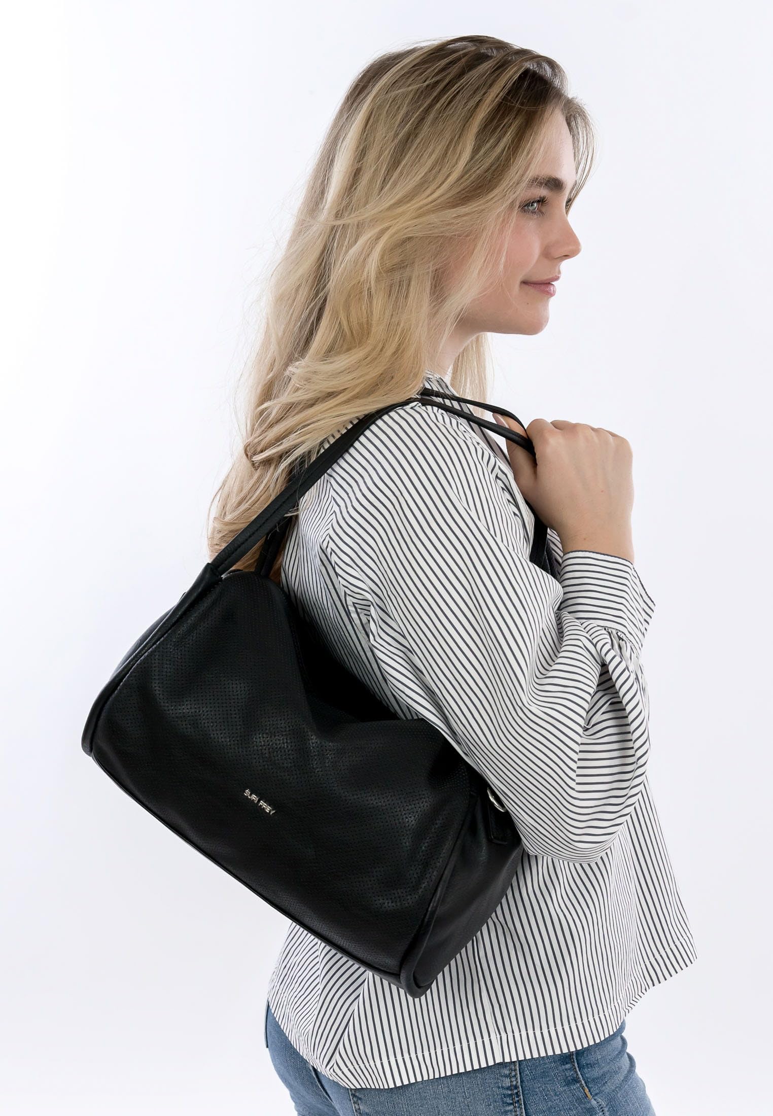 SURI FREY Patsy 14876 Shopper Schwarz uni