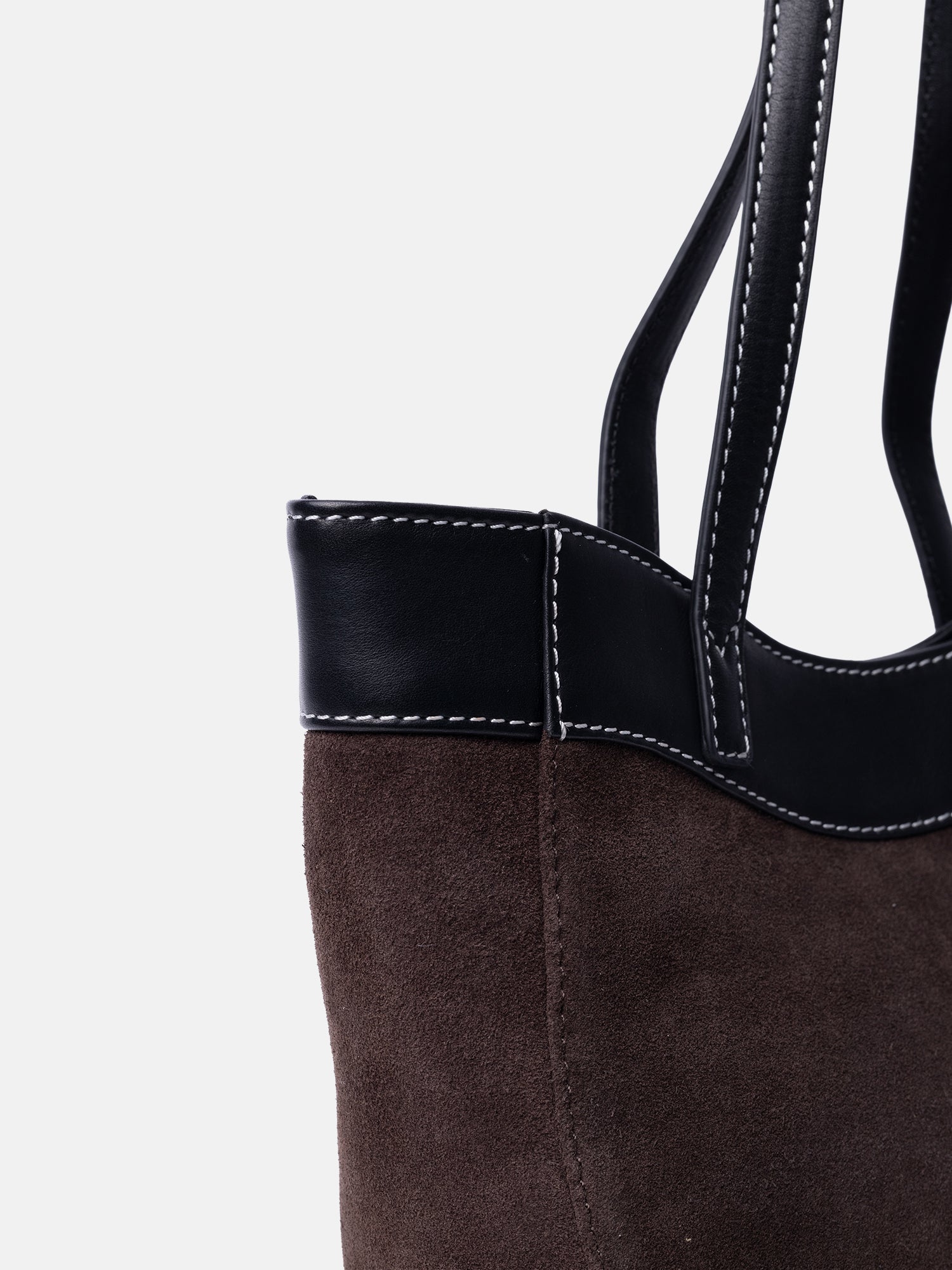 RE:DESIGNED Sol Small Handtasche Braun Vollleder