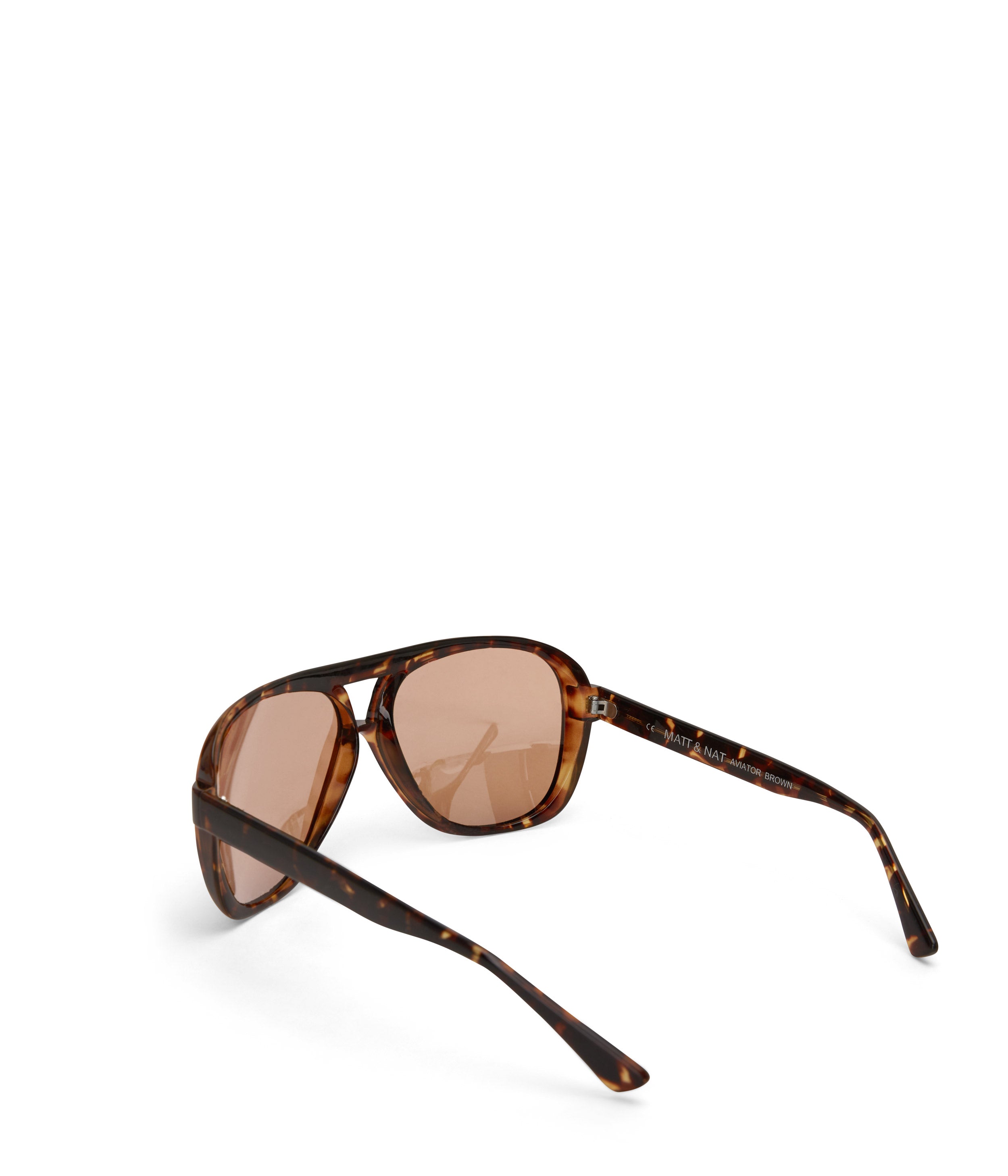 Matt & Nat Aviator Sonnenbrille Braun polarisiert