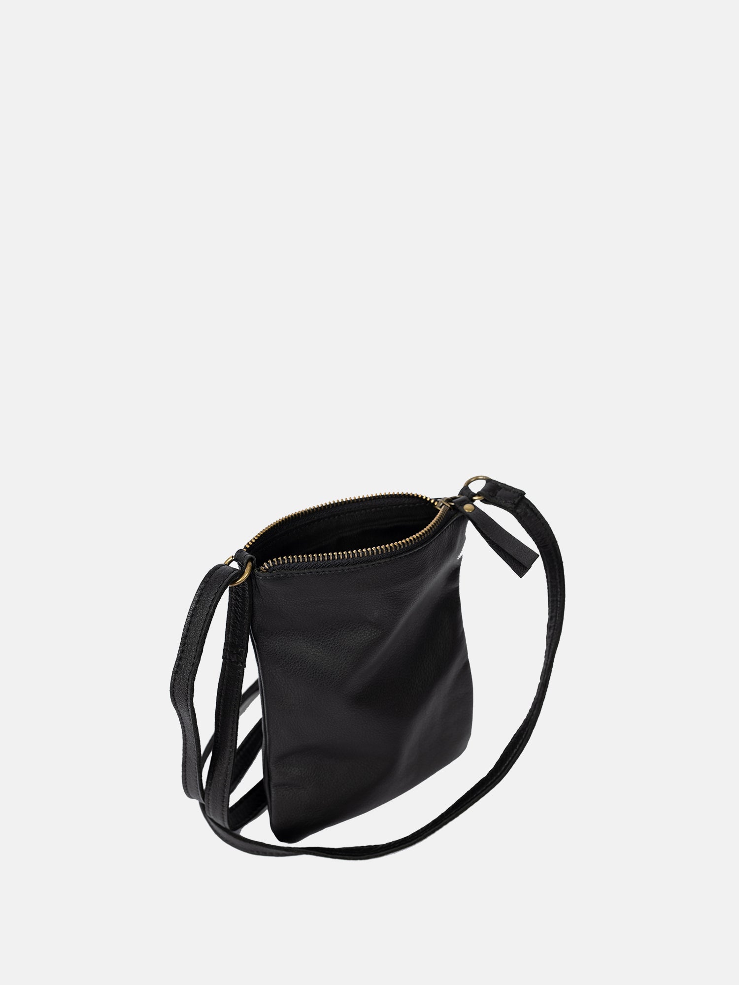 RE:DESIGNED Jane Urban 5335 Handytasche Schwarz Vollleder