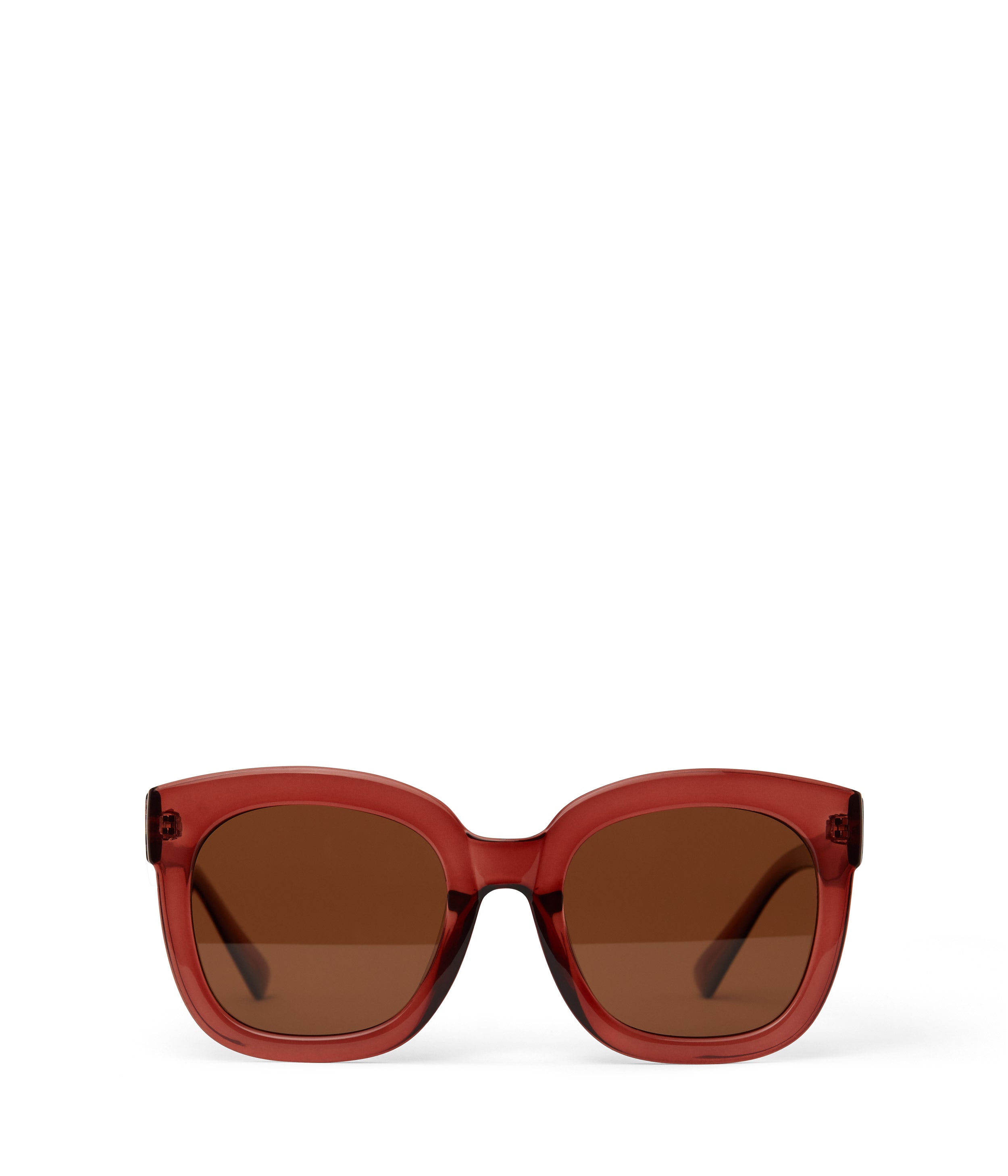 Matt & Nat Charlet Wayfarer Sonnenbrille Orange polarisiert