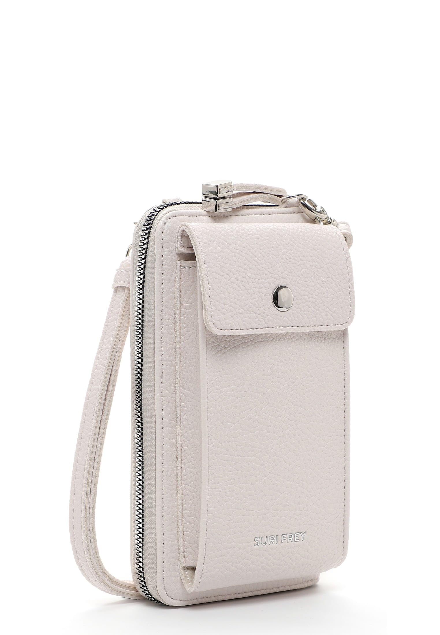 SURI FREY Freddy Smartphone Bag Geldbörse Ecru Handyfach