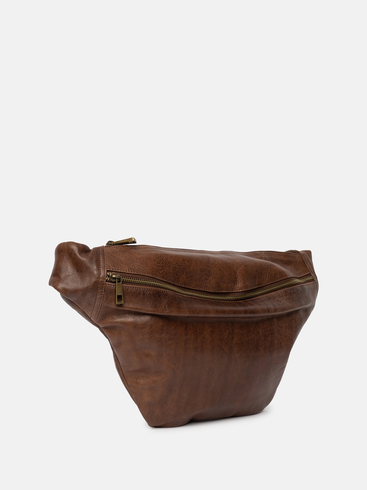 RE:DESIGNED Urban Merla Bauchtasche Woodsmoke Vollleder