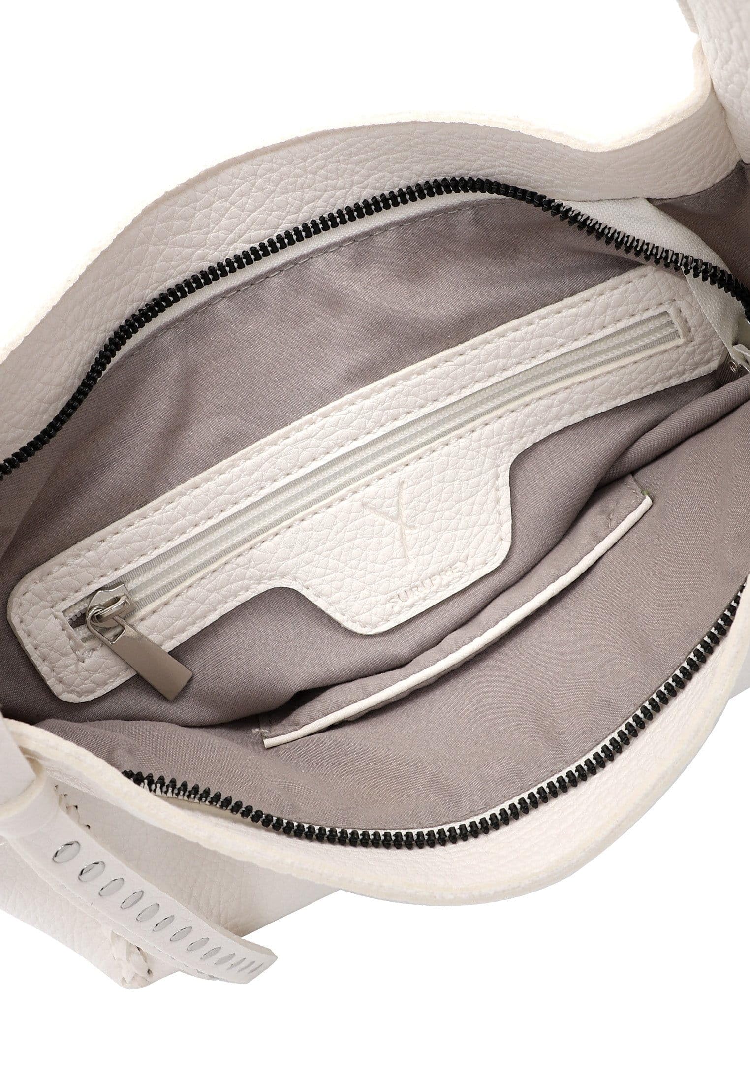 SURI FREY SFY Franzy Hobo Bag S Schultertasche White Weiß