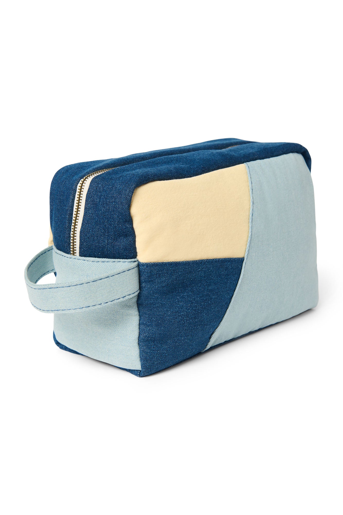 Studio Noos Patchwork Toiletry Bag 2010 Kulturtasche Denim