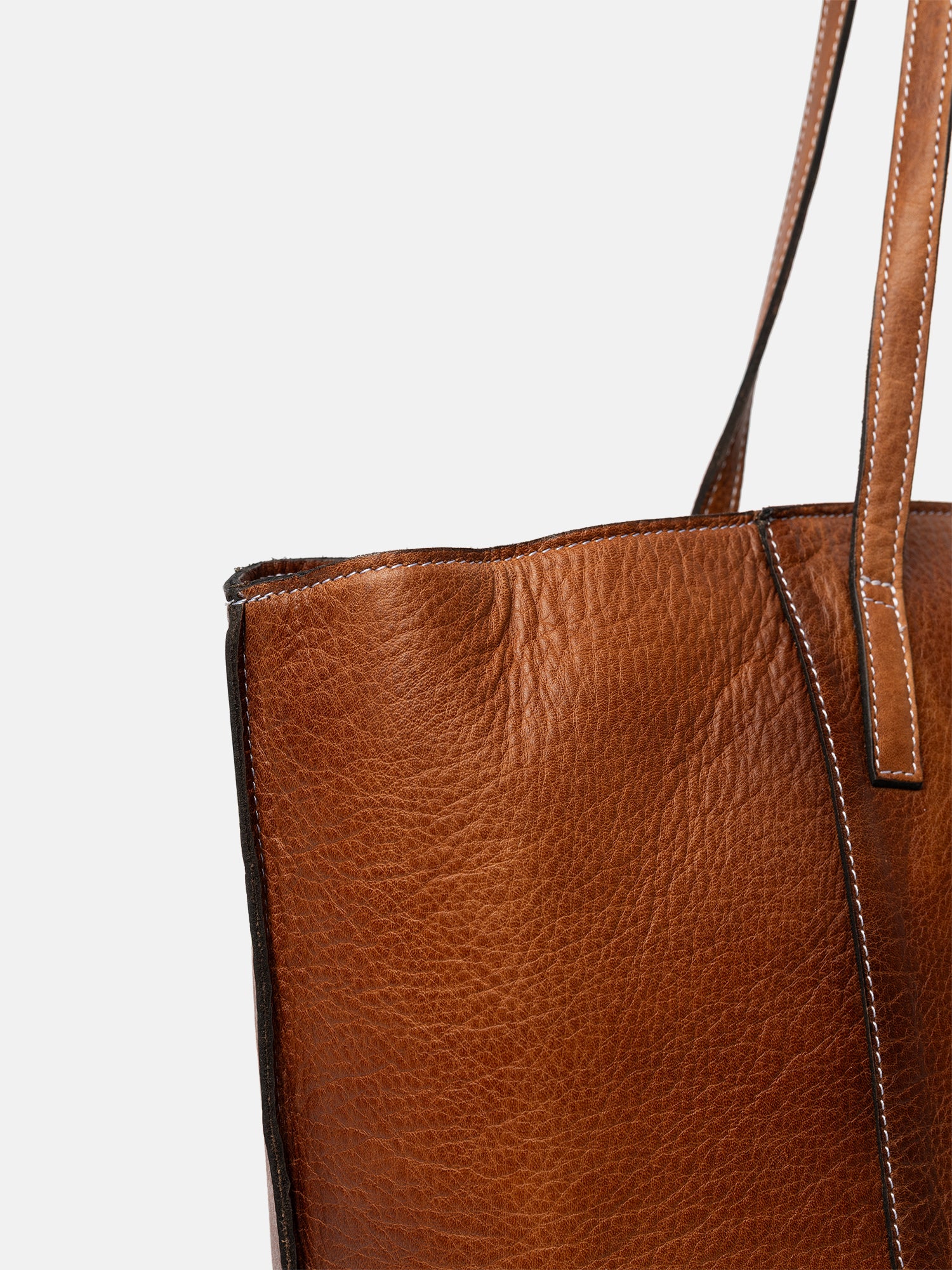 RE:DESIGNED Malou Big Shopper Walnut Vollleder