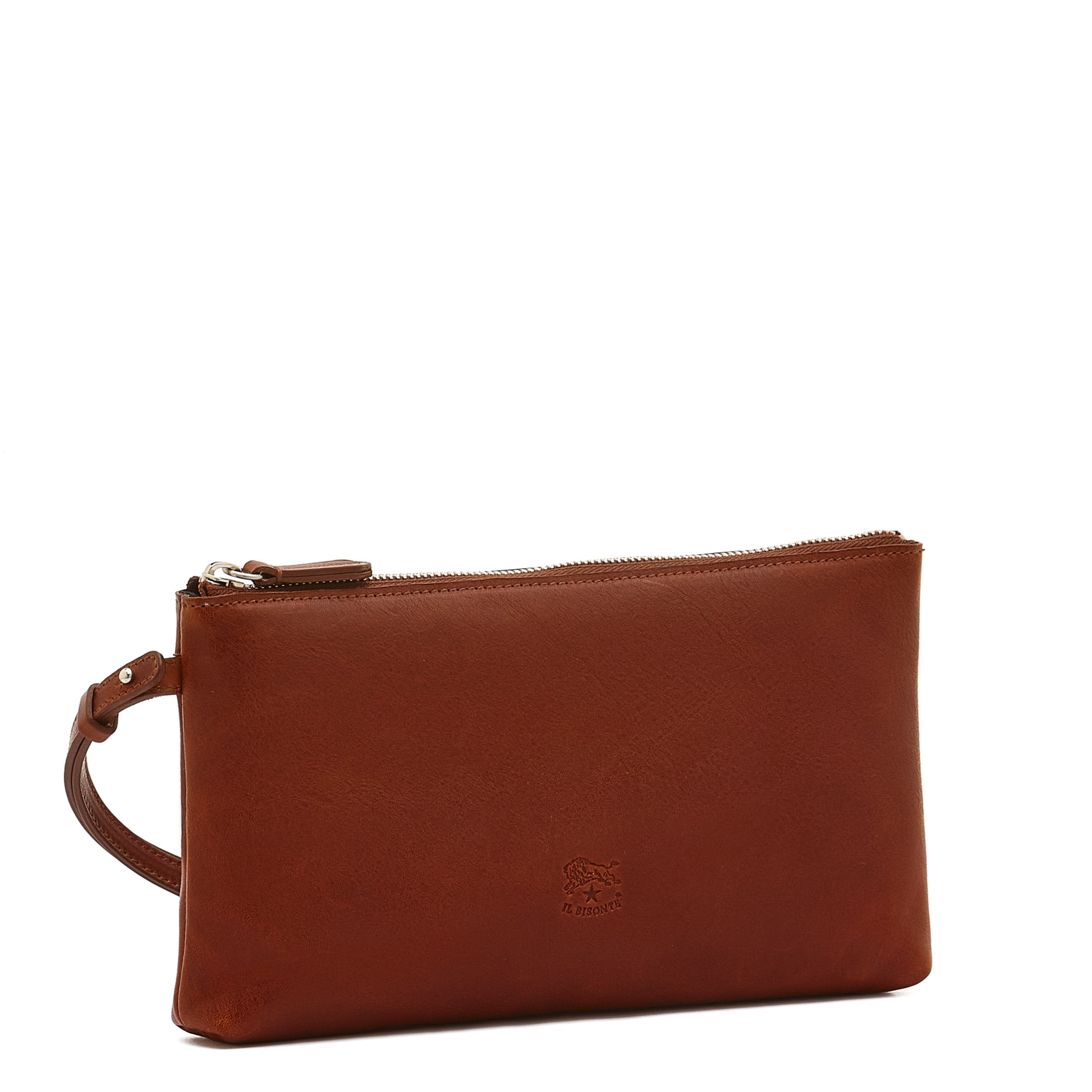 Il Bisonte Oriuolo Pochette Herrentasche Seppia