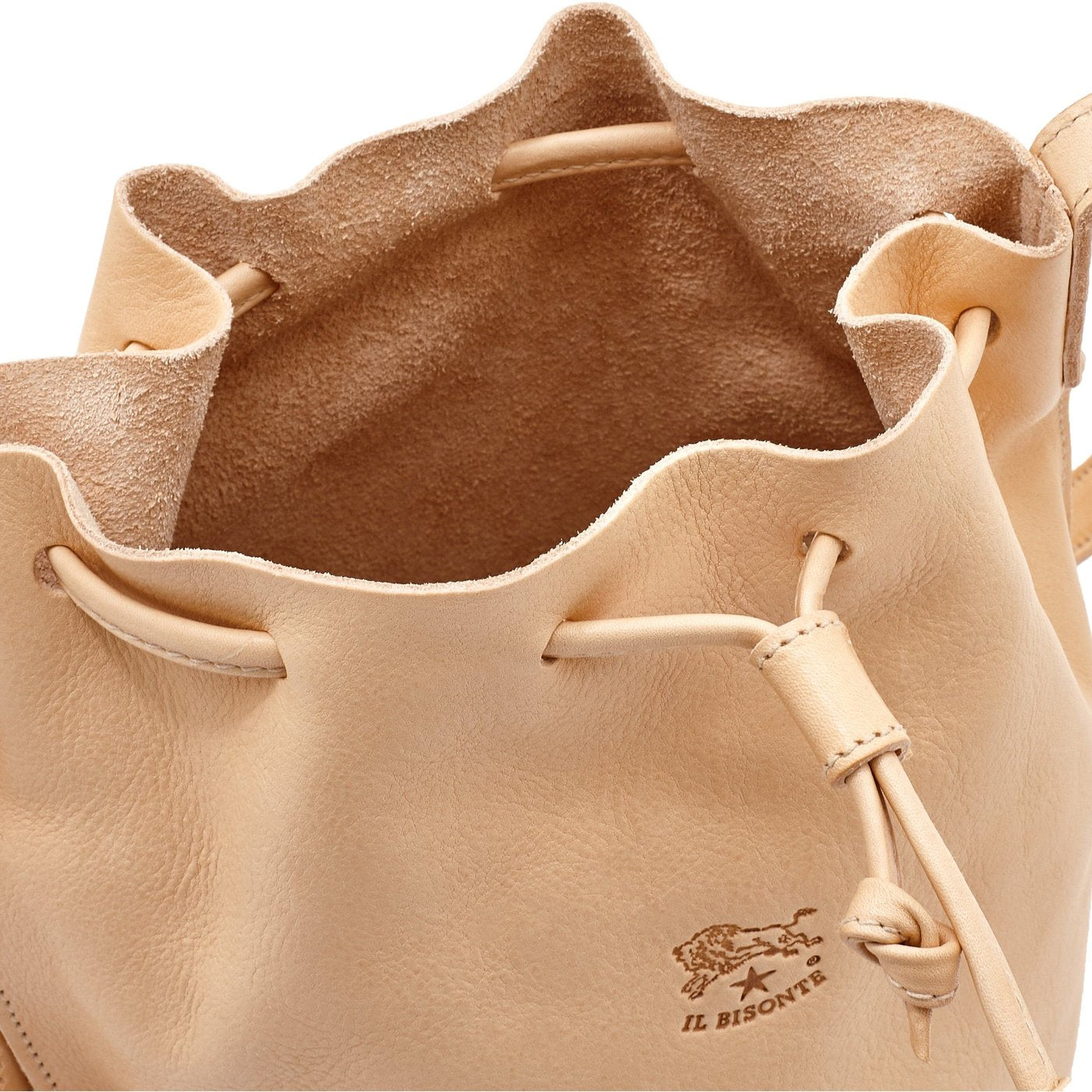 Il Bisonte Silvia Beuteltasche Vollleder Natur