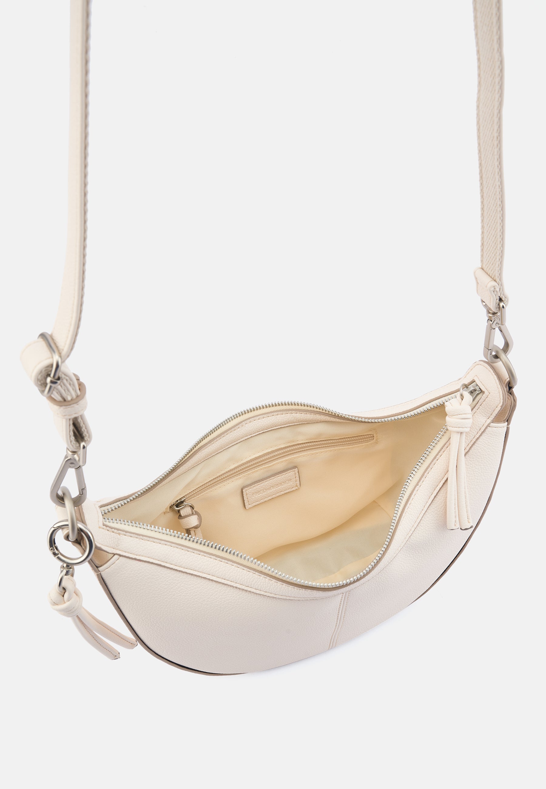 FREDsBRUDER That’s My Halfmoon Bag milky white