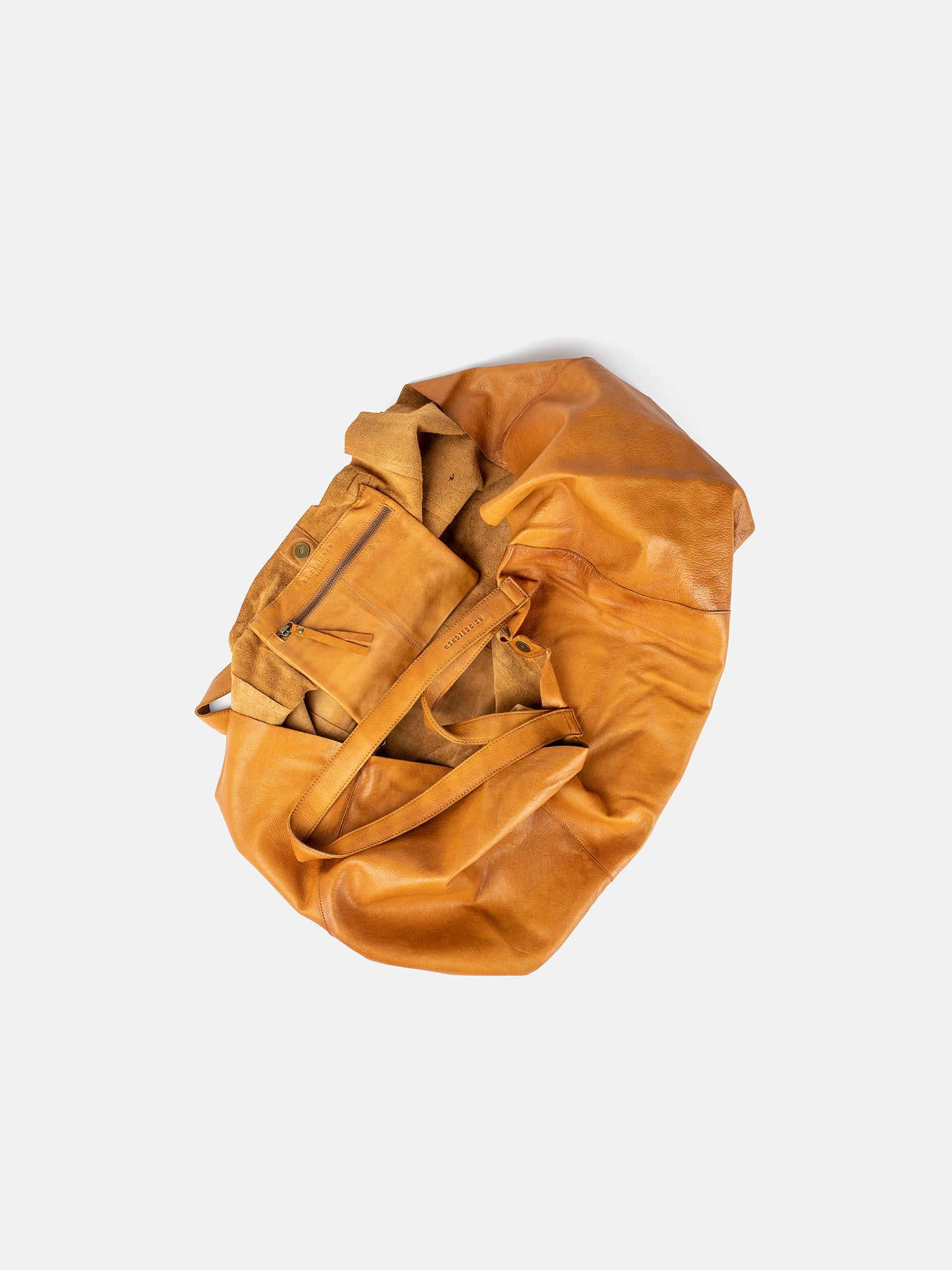 RE:DESIGNED Fie Urban Weekender Burned Tan Vollleder