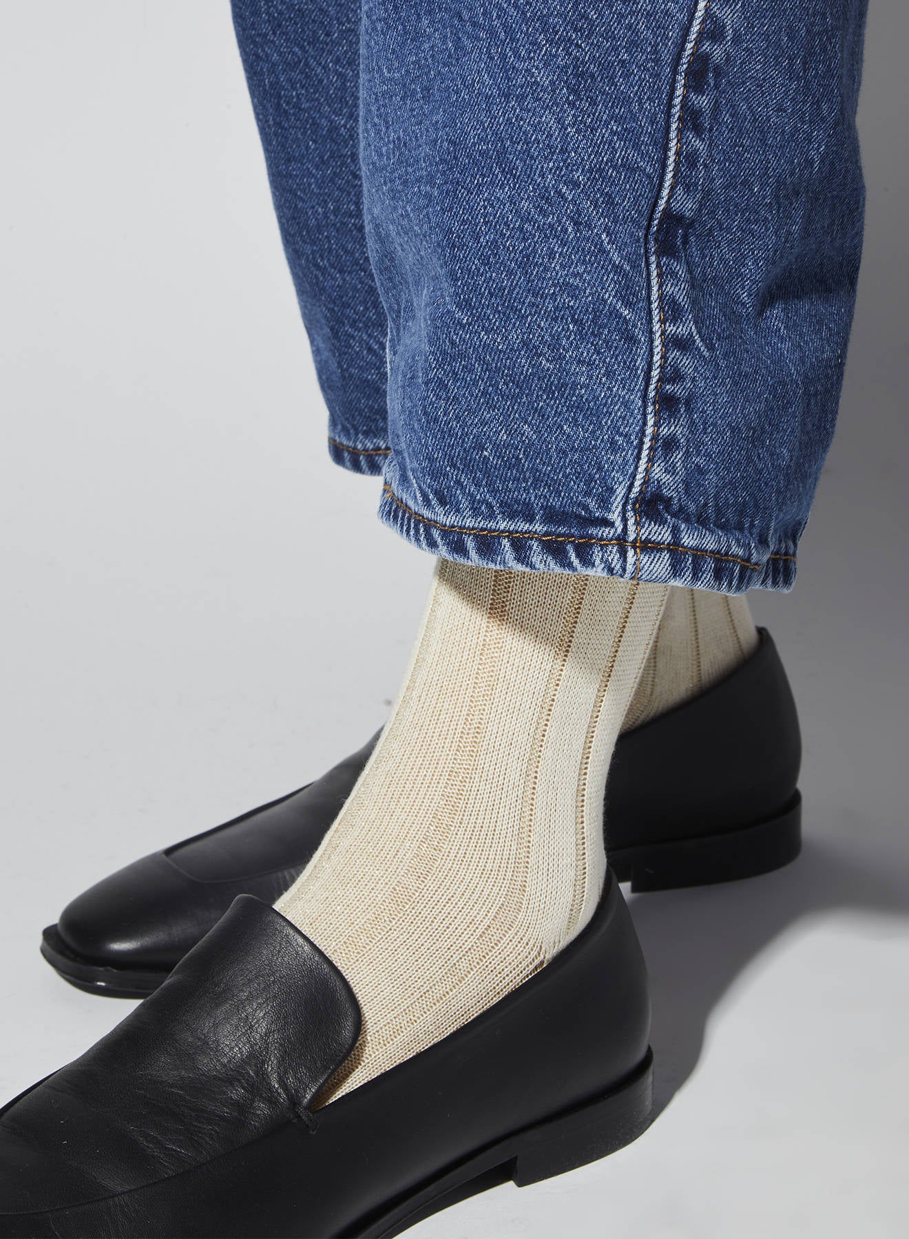 Maria la Rosa WD121UN0178 Socken Beige Lurex
