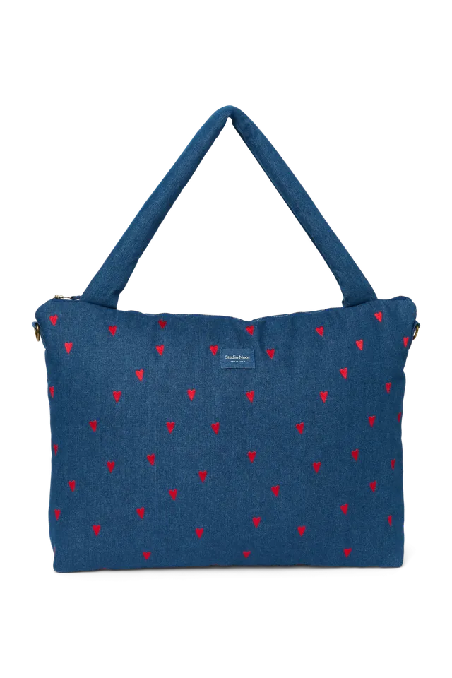 Studio Noos Denim Diaper Bag 2104 Wickeltasche Dark Blue