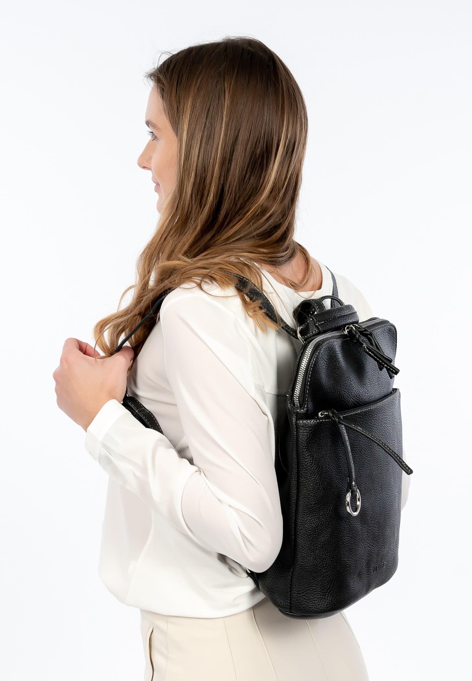 SURI FREY Debby 13606 Rucksack Schwarz 33x31x13
