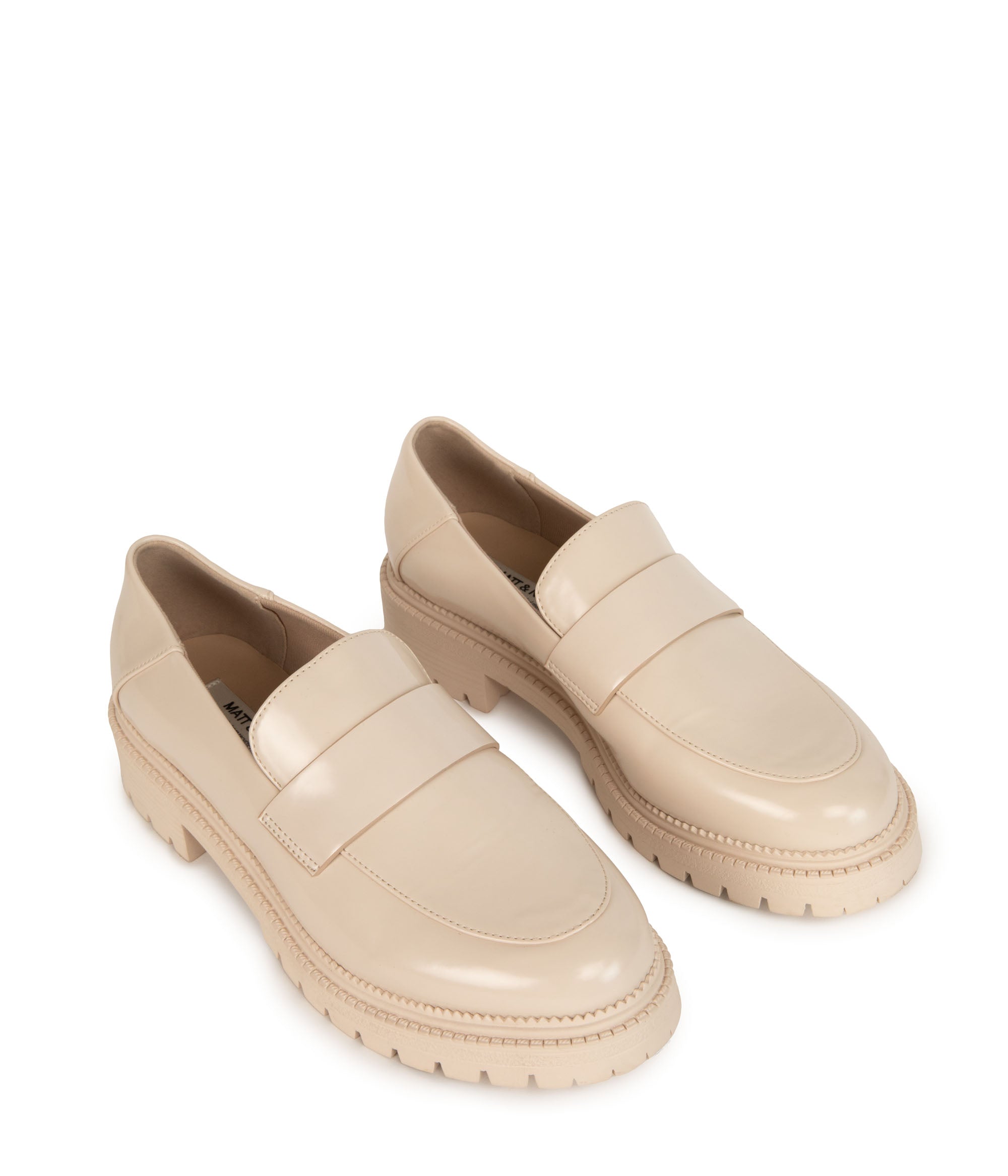 Matt & Nat Finie Oxford Damen Bone Lack vegan