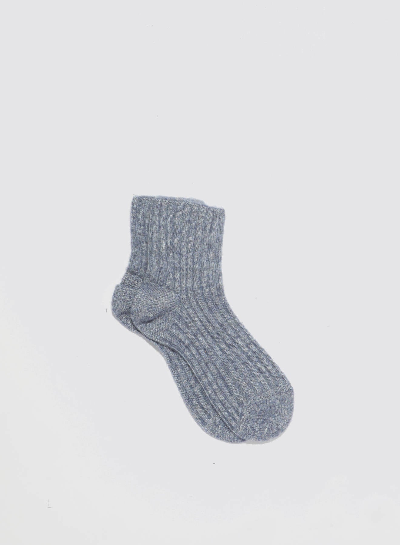 Maria la Rosa WS011UN0203 Socken Hellgrau Cashmere