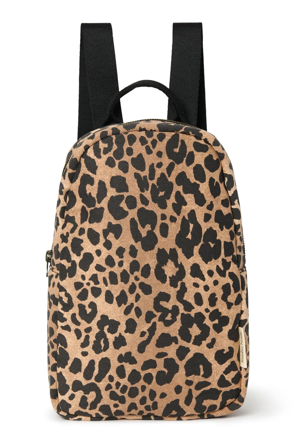 Studio Noos Cotton Mini Rucksack Brown Leopard