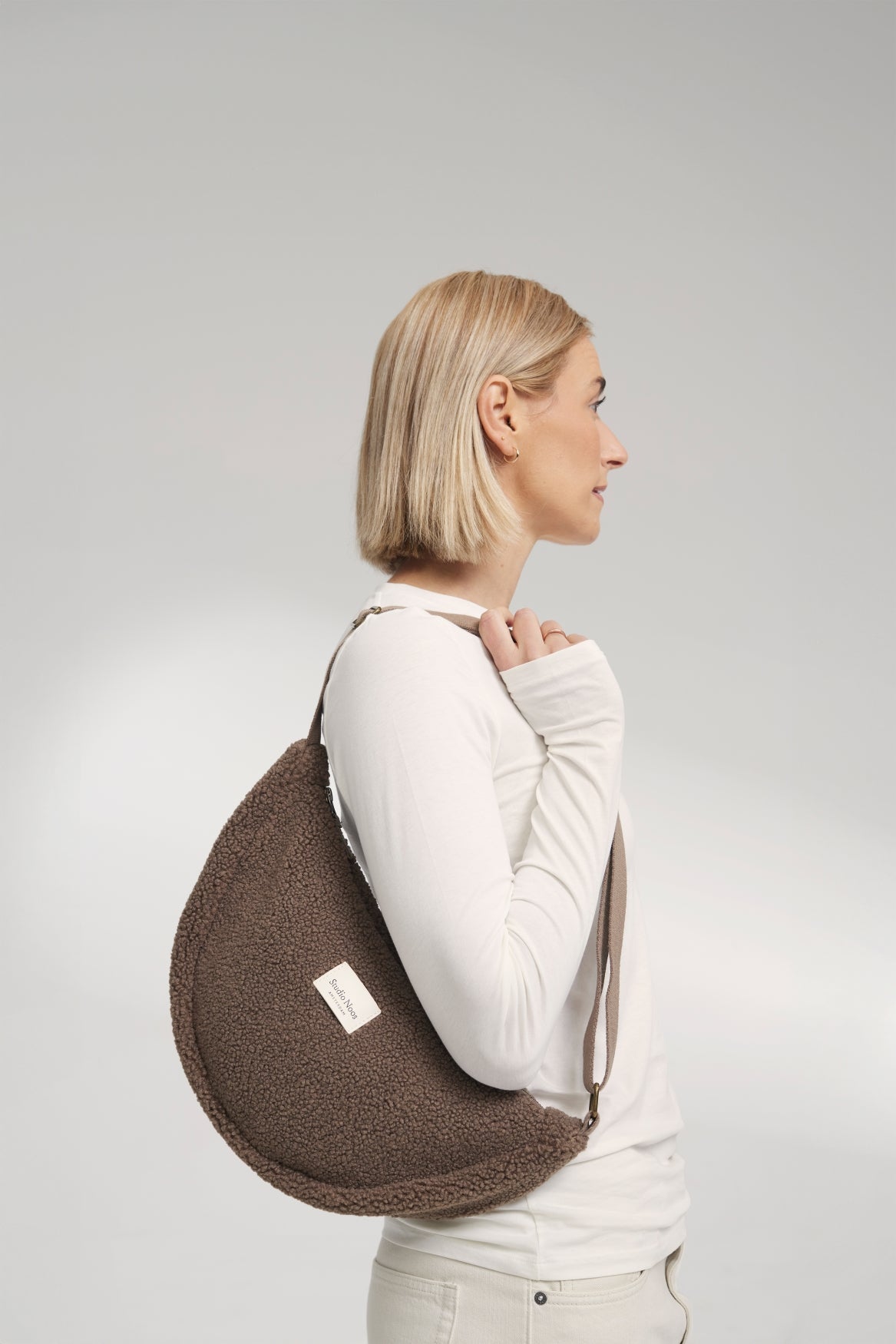 Studio Noos Teddy Bauchtasche Braun Erwachsene