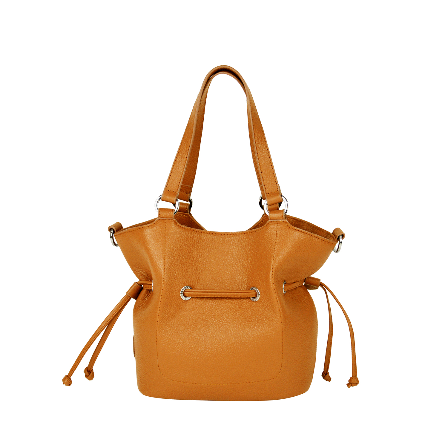 Lamarthe Paris S Handtasche Vollleder Orange Klappe