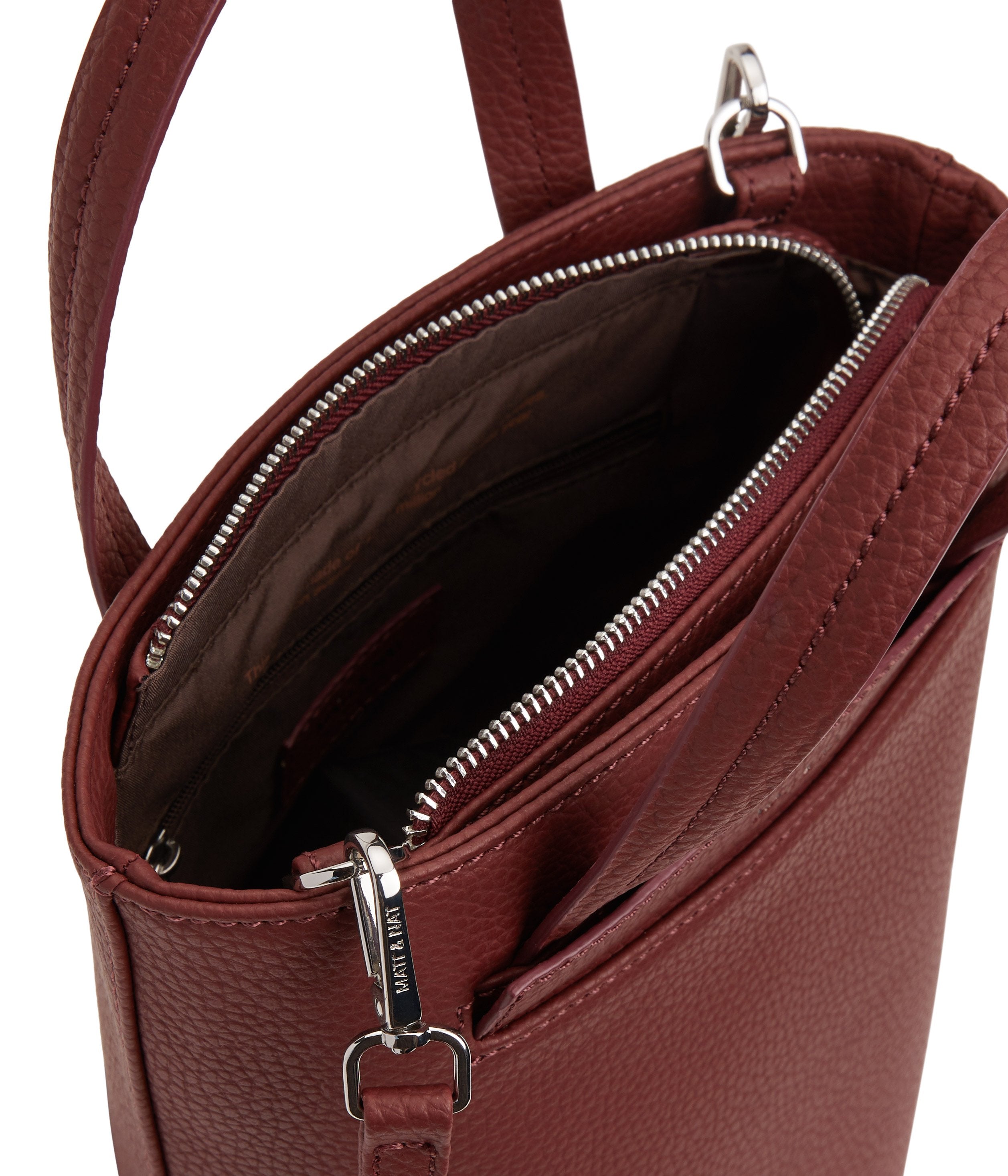 Matt & Nat Purity Casa Beuteltasche Schwarz vegan
