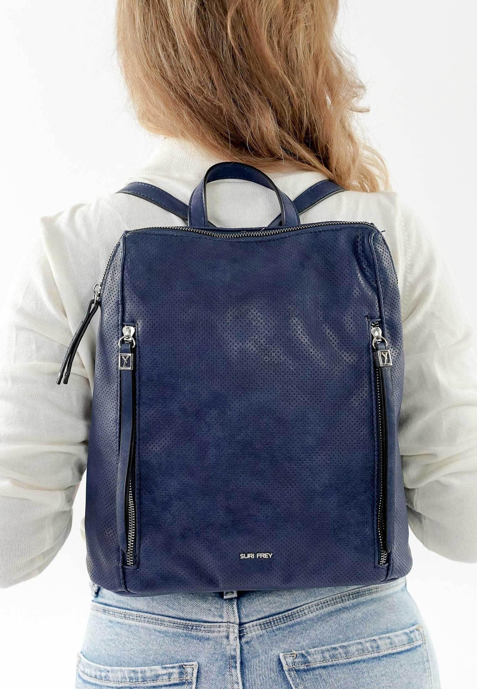 SURI FREY Suzy 14316 Rucksack Navy vegan
