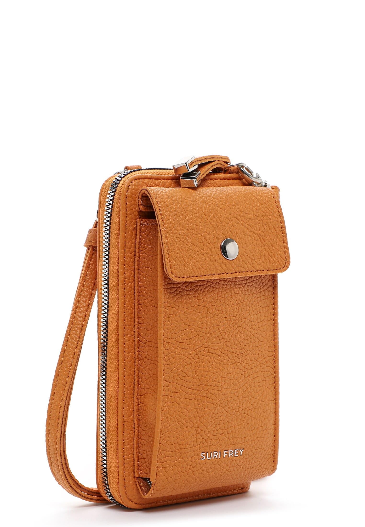 SURI FREY Freddy Smartphone Bag Geldbörse Papaya Handyfach