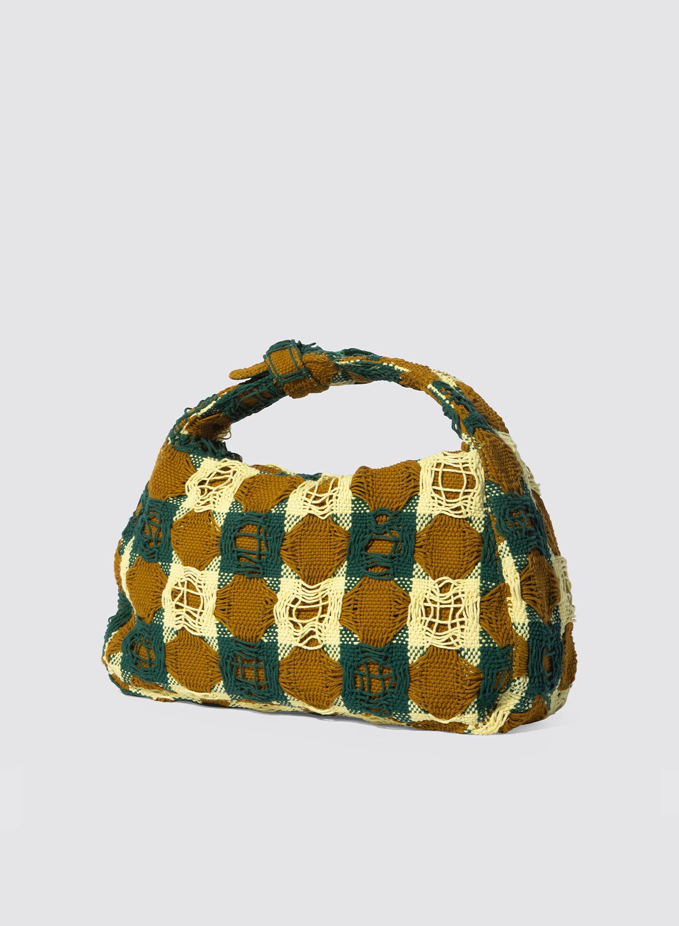 Maria la Rosa Nebula Bound Tasche Khaki Baumwolle