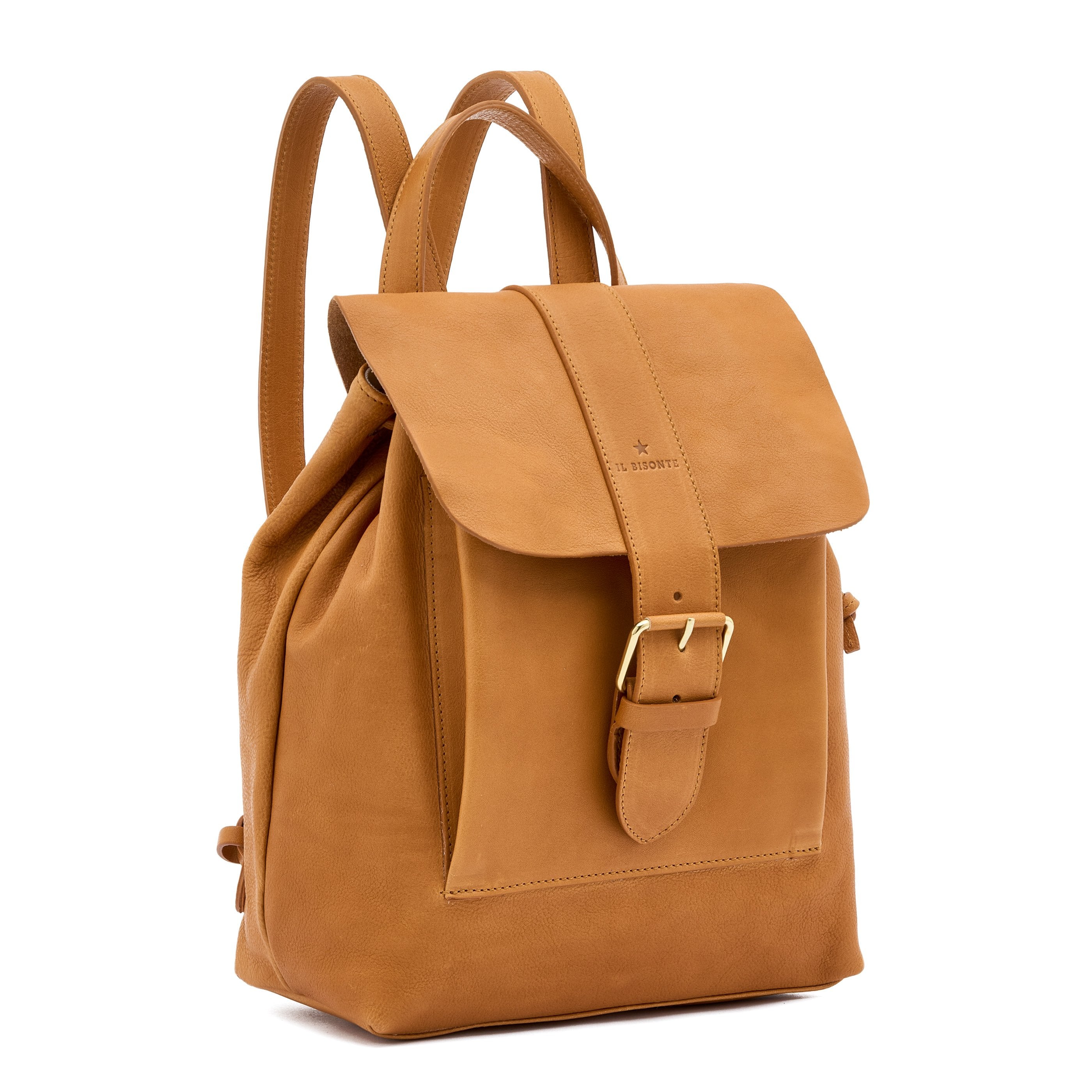 Il Bisonte 1990 Rucksack Damen natur Rindsleder