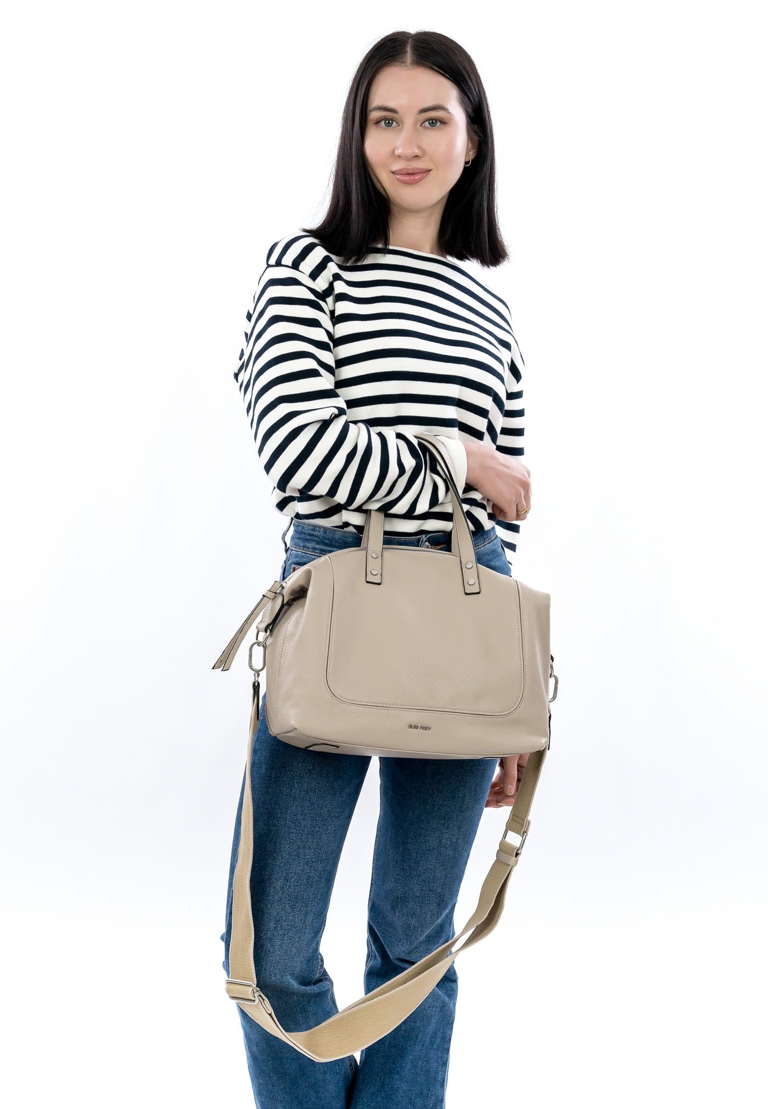 SURI FREY Kimberly Cityshopper M Shopper Beige groß