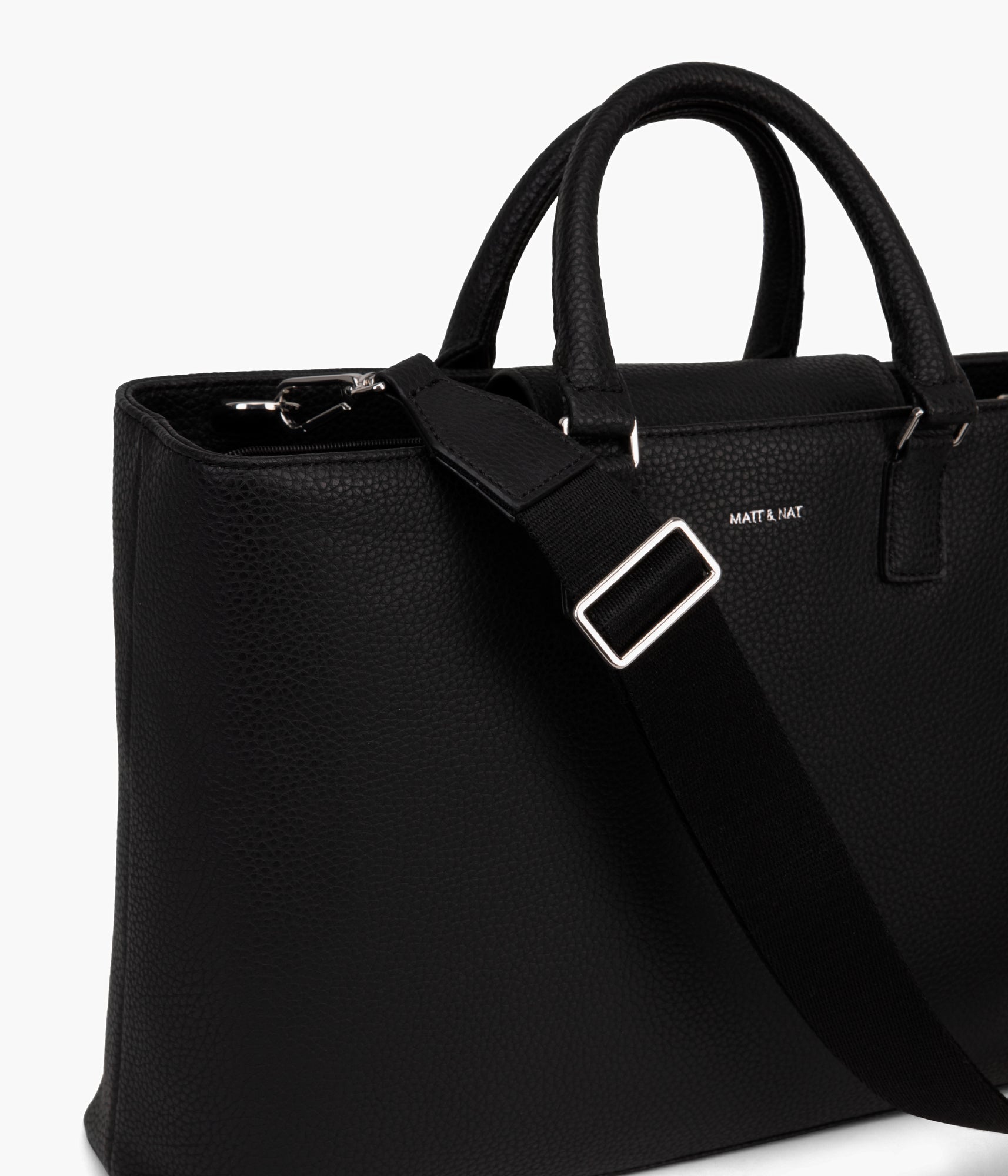 Matt & Nat Sevyn Purity Satchel schwarz 14 Zoll Laptop