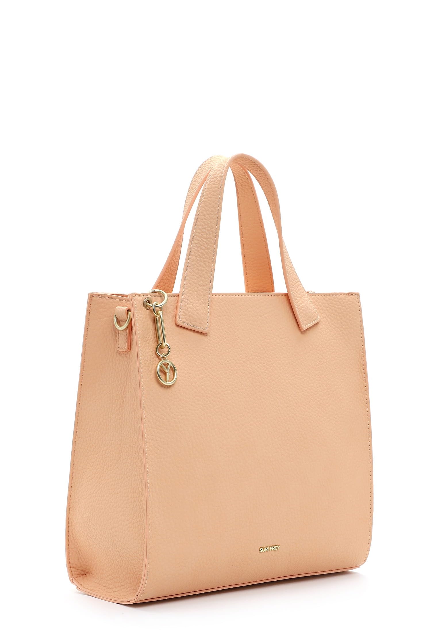 SURI FREY Gwenny Shopper Uni Echtleder-Optik